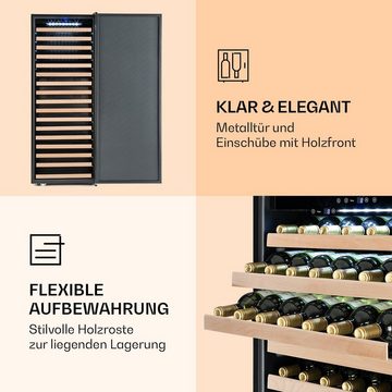 Klarstein Weinkühlschrank Botella Cura, für 224 Standardflaschen á 0,75l