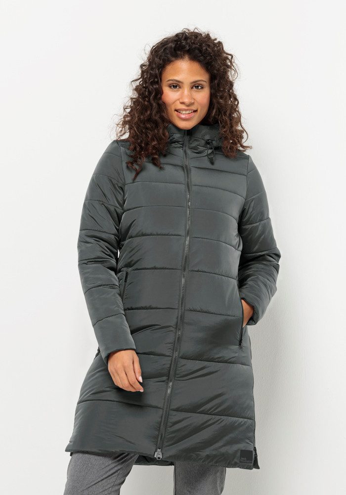 Verkauf läuft Jack Wolfskin Funktionsmantel EISBACH COAT W slate-green