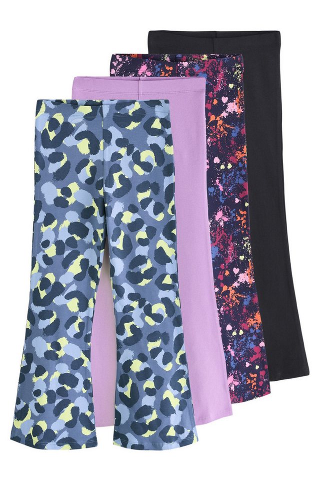 Next Leggings Ausgestellte Leggings im 4er-Pack (4-tlg)