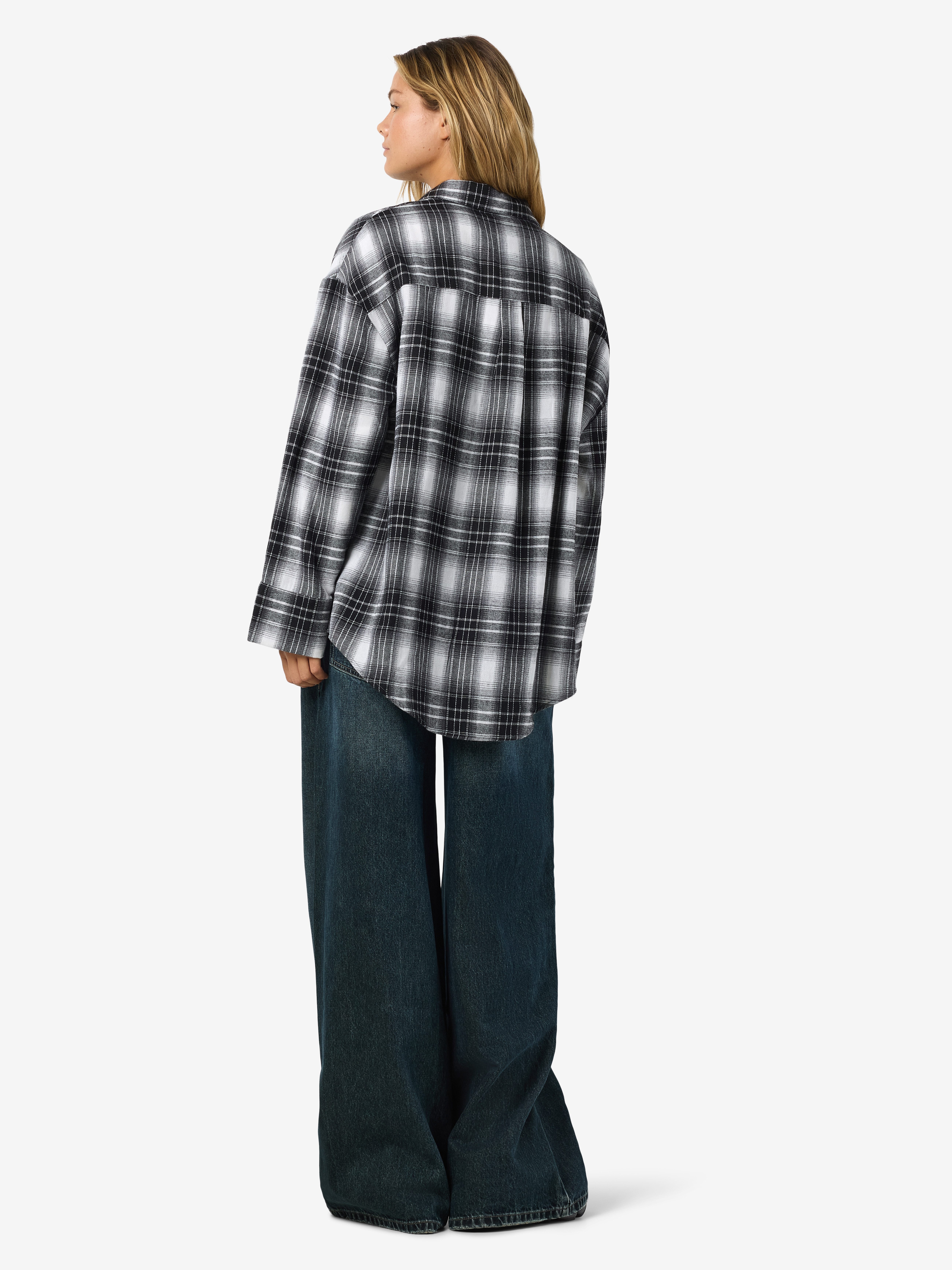 Noisy may Karobluse NMZOE L/S CHECK SHIRT WVN NOOS Baumwollmischung