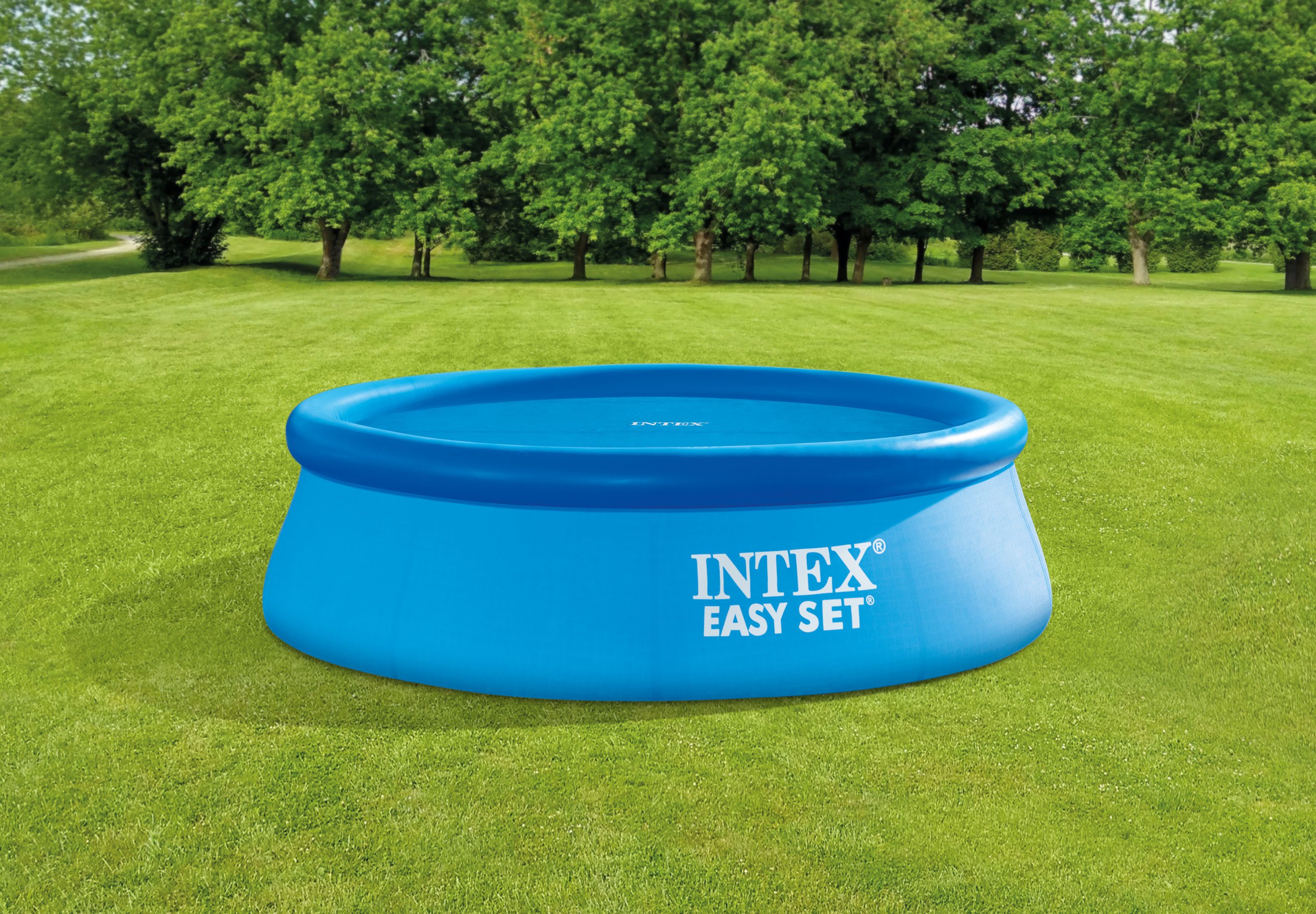 Intex Pool-Abdeckplane Solar Pool-Cover, für Easy Set Pools mit 2,44m Durchmesser