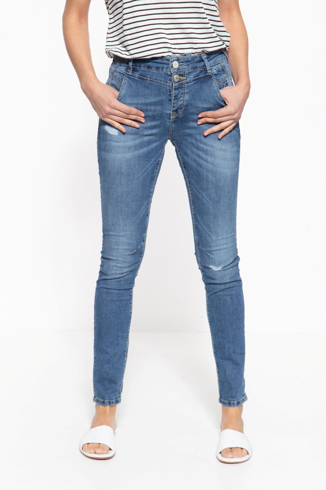 ATT Jeans Boyfriend-Jeans Kira Boy Fit