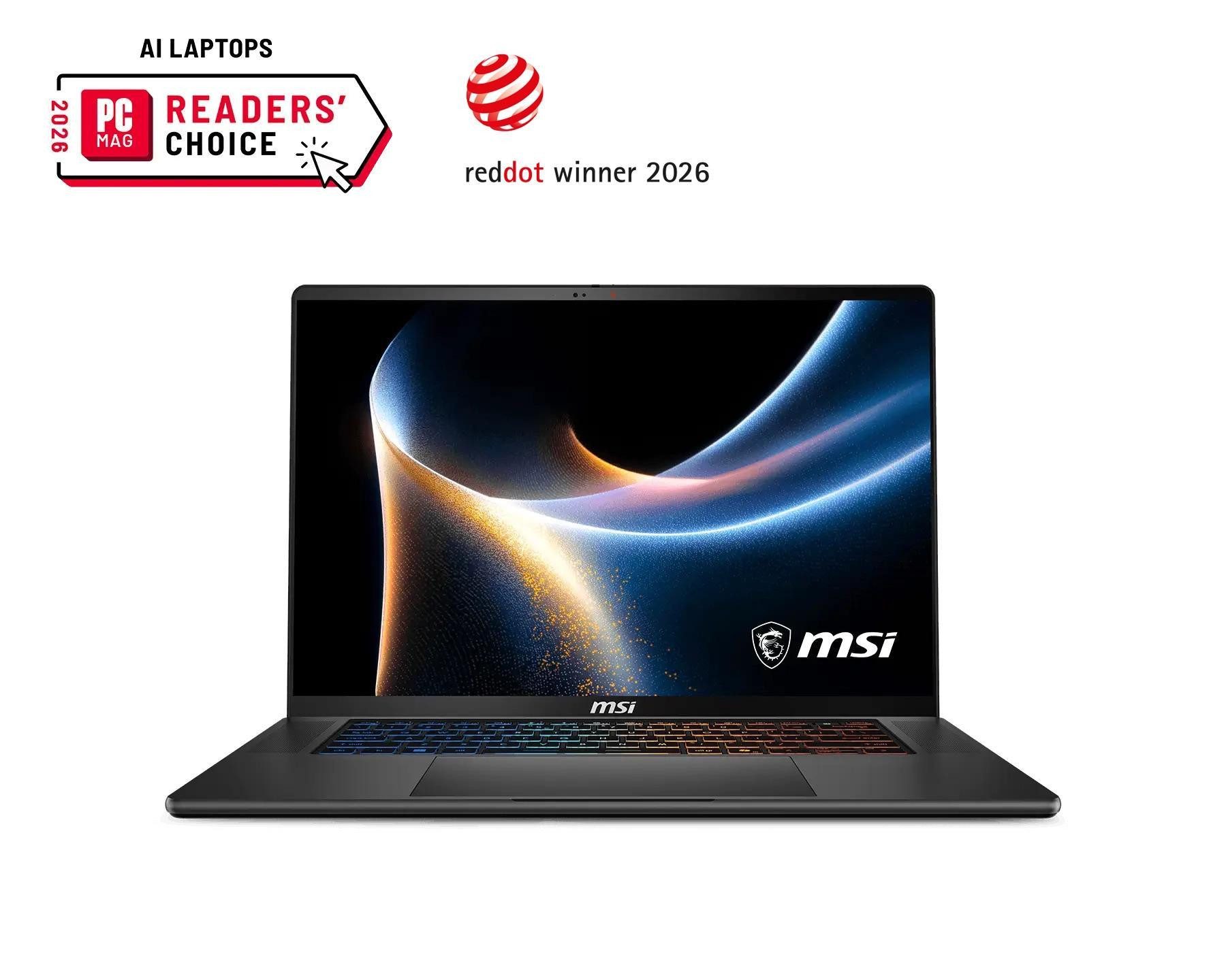 MSI B3WI-034 Gaming-Notebook (AI-Unterstützung, Hochleistungs-Gaming, Slim Design)