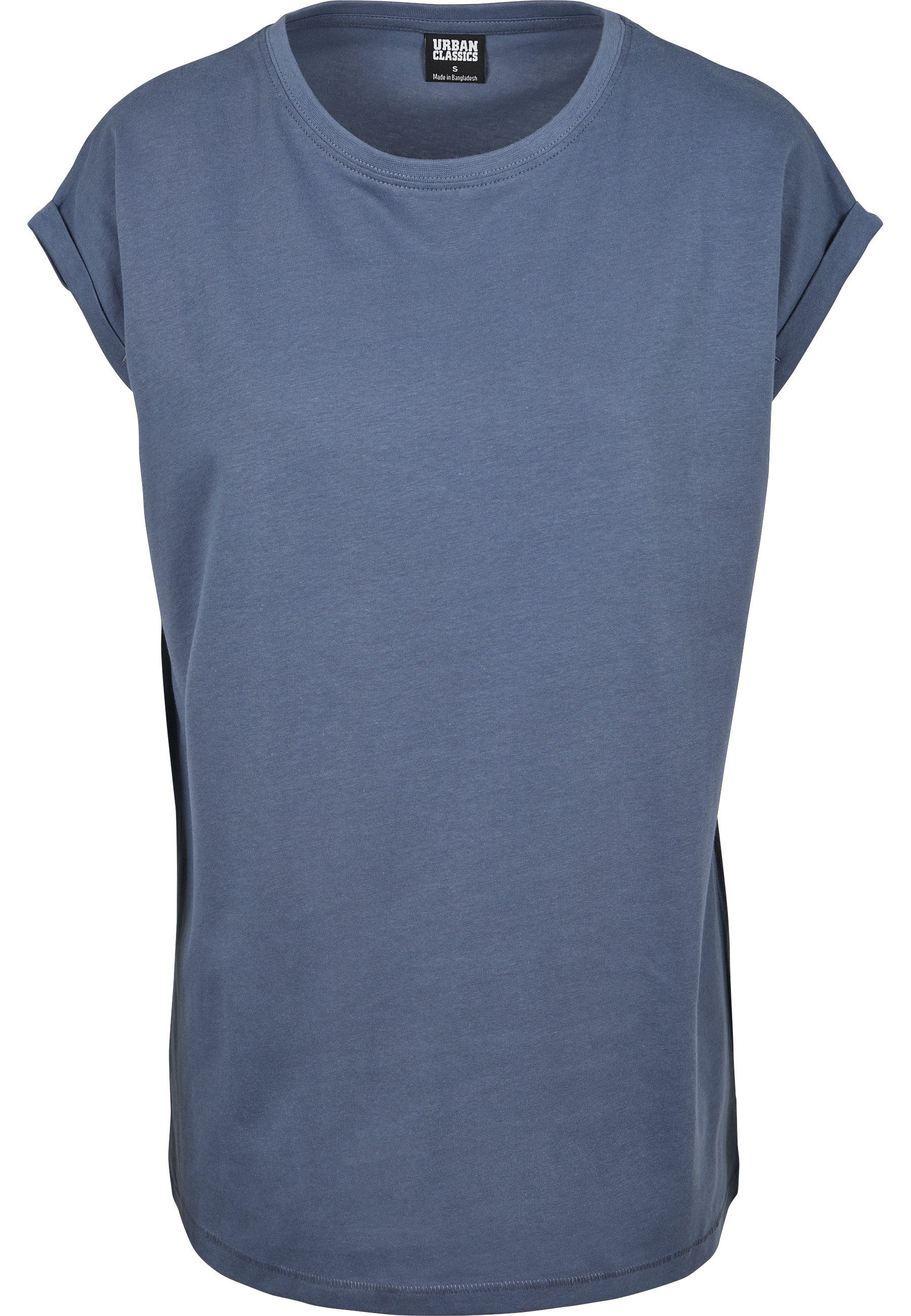 URBAN CLASSICS Kurzarmshirt Urban Classics Damen Ladies Extended Shoulder Tee (1-tlg)