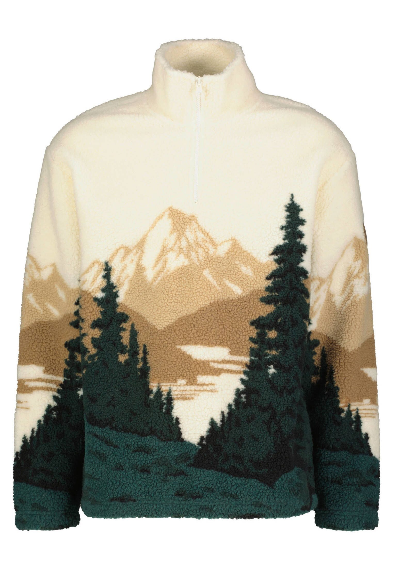 Gant Sweatshirt Herren Troyer JACQUARD FLEECE (1-tlg)