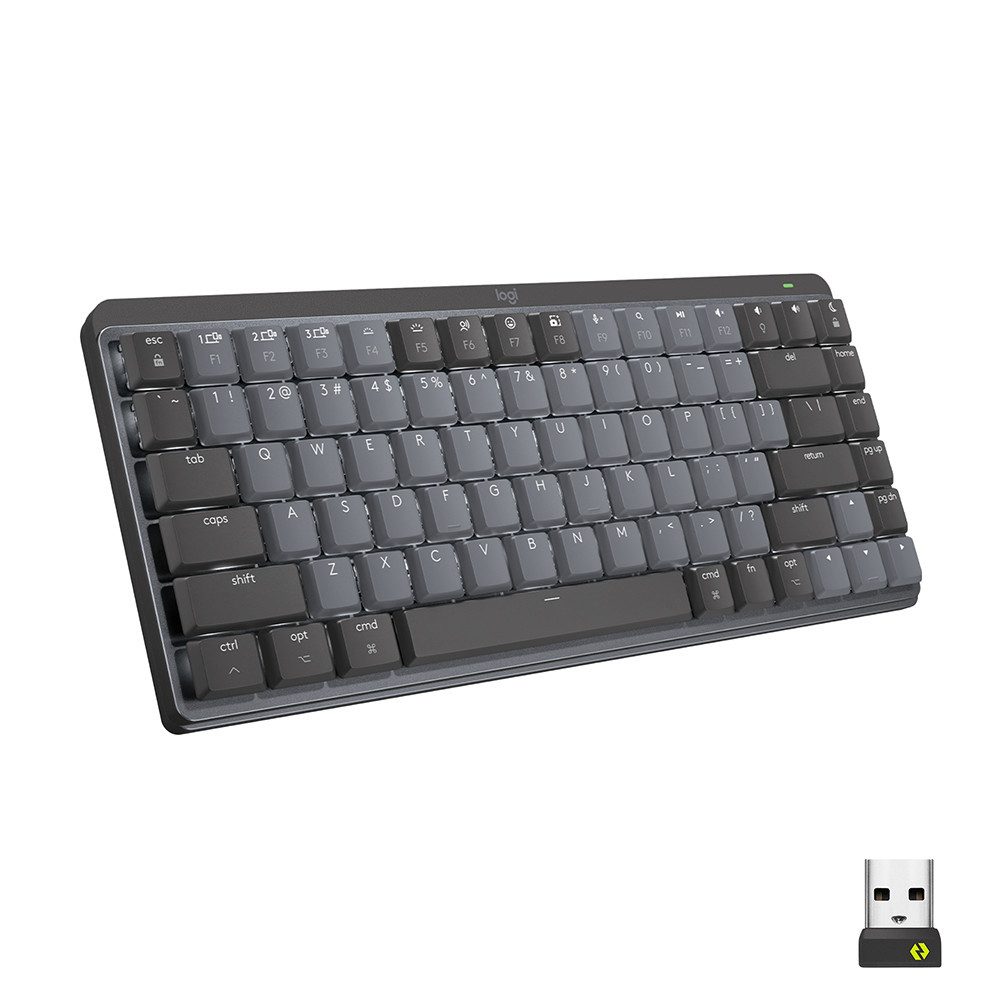 Logitech MX Mini Minimalist Wireless Illuminated - US - TACTILE Gaming-Tastatur (Arbeiten. Spielen. Kommunizieren)