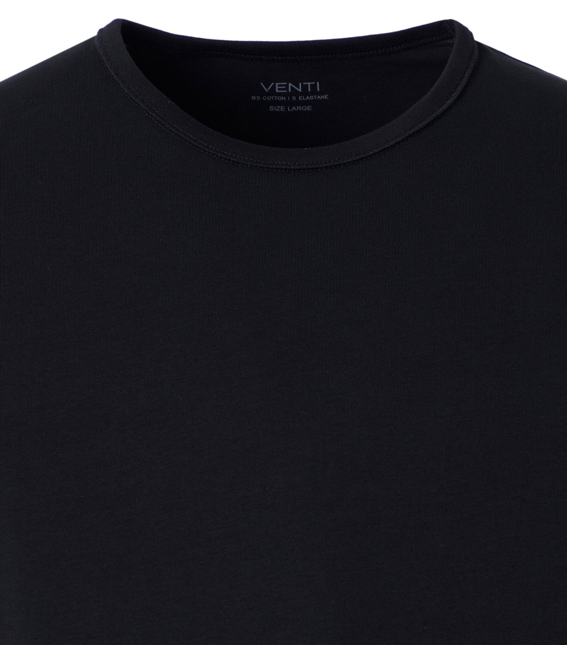 VENTI T-Shirt VENTI T-Shirt Doppelpack uni