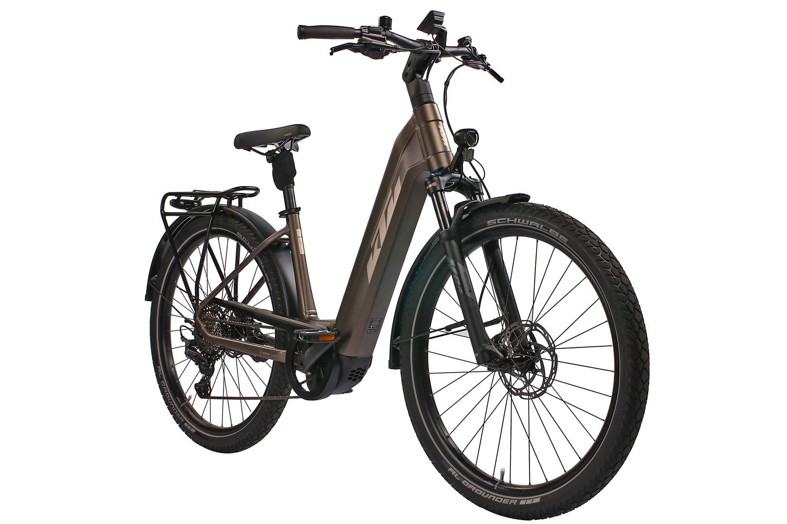 Thumbnail - KTM E-Bike KTM Macina Gran 710 750 Wh Damen braun 2025, 10 Gang Shimano Deore M5130-10 LG shadow+, Kettenschaltung, Bosc...