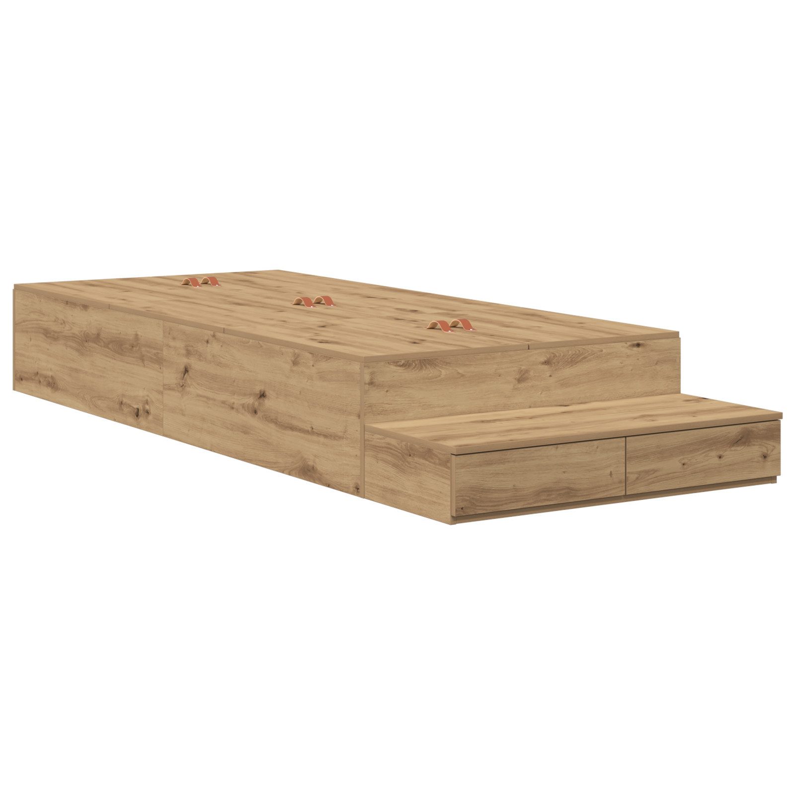 vidaXL Bett Bettgestell Kunstholz 80x200 cm günstig online kaufen