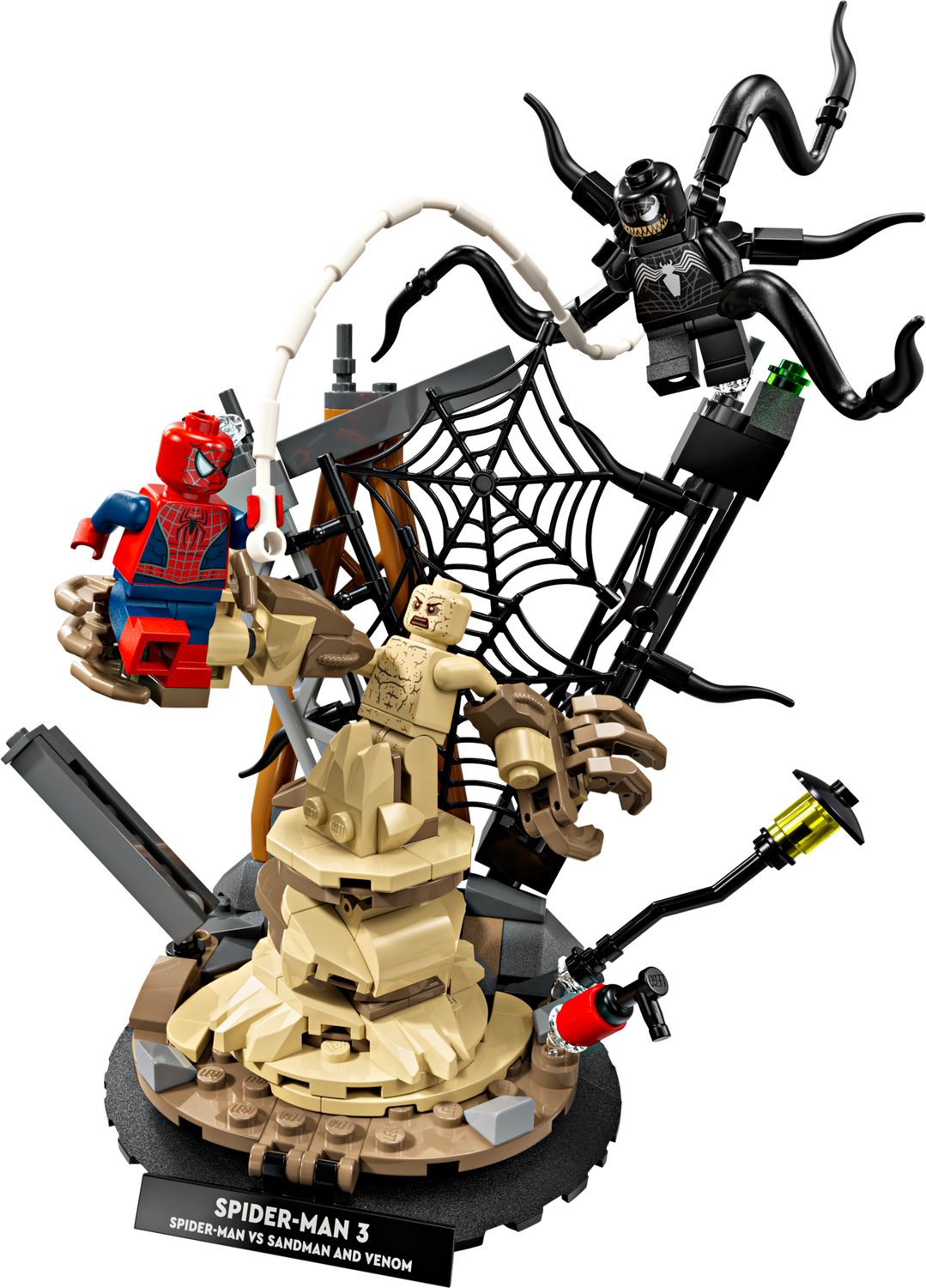 LEGO® Marvel 76334 Großer Showdown: Spider-Man vs. Sandman Spielbausteine, (Set, 201 St., Set)