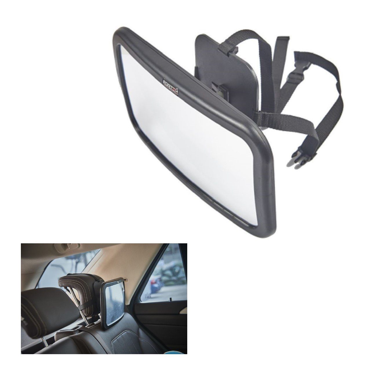Rücksitzspiegel für Babys, Spiegel Baby 360° schwenkbar Autospiegel rücksitz