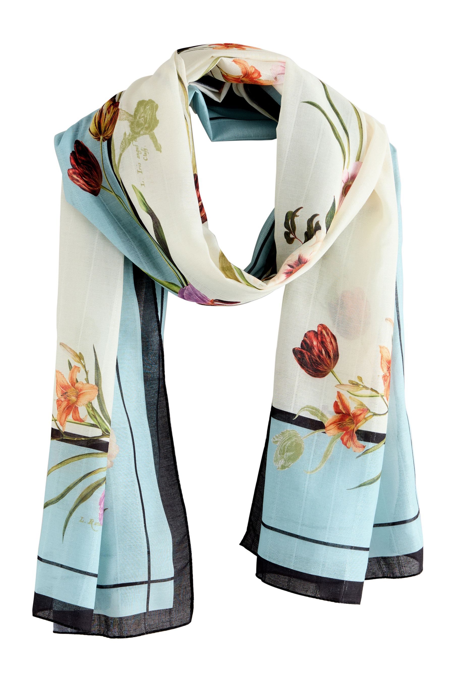 B by Ted Baker Schal B by Ted Baker leichter, geblümter Schal, (1-St)