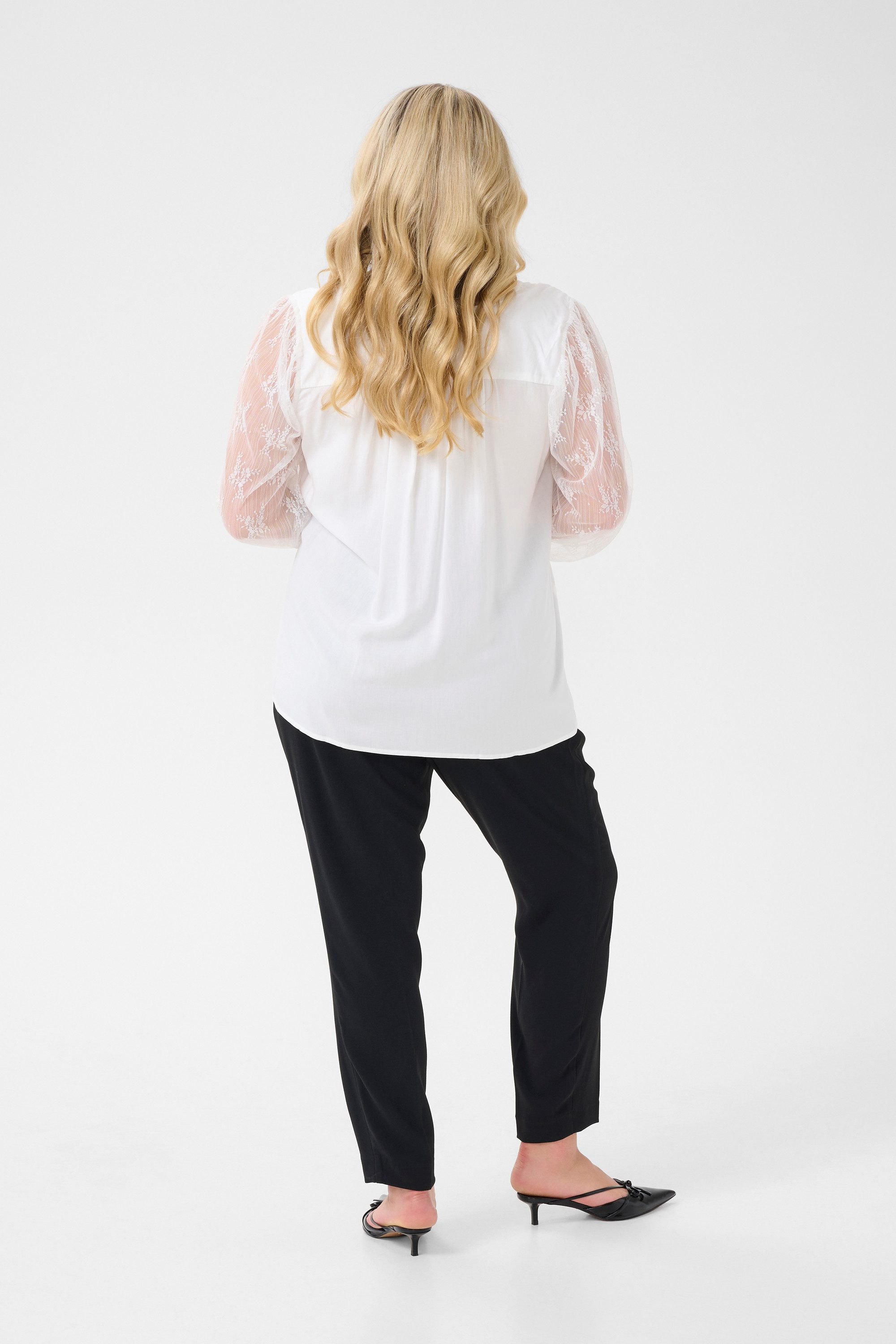 Langarmbluse Langarm-Bluse KCfreya