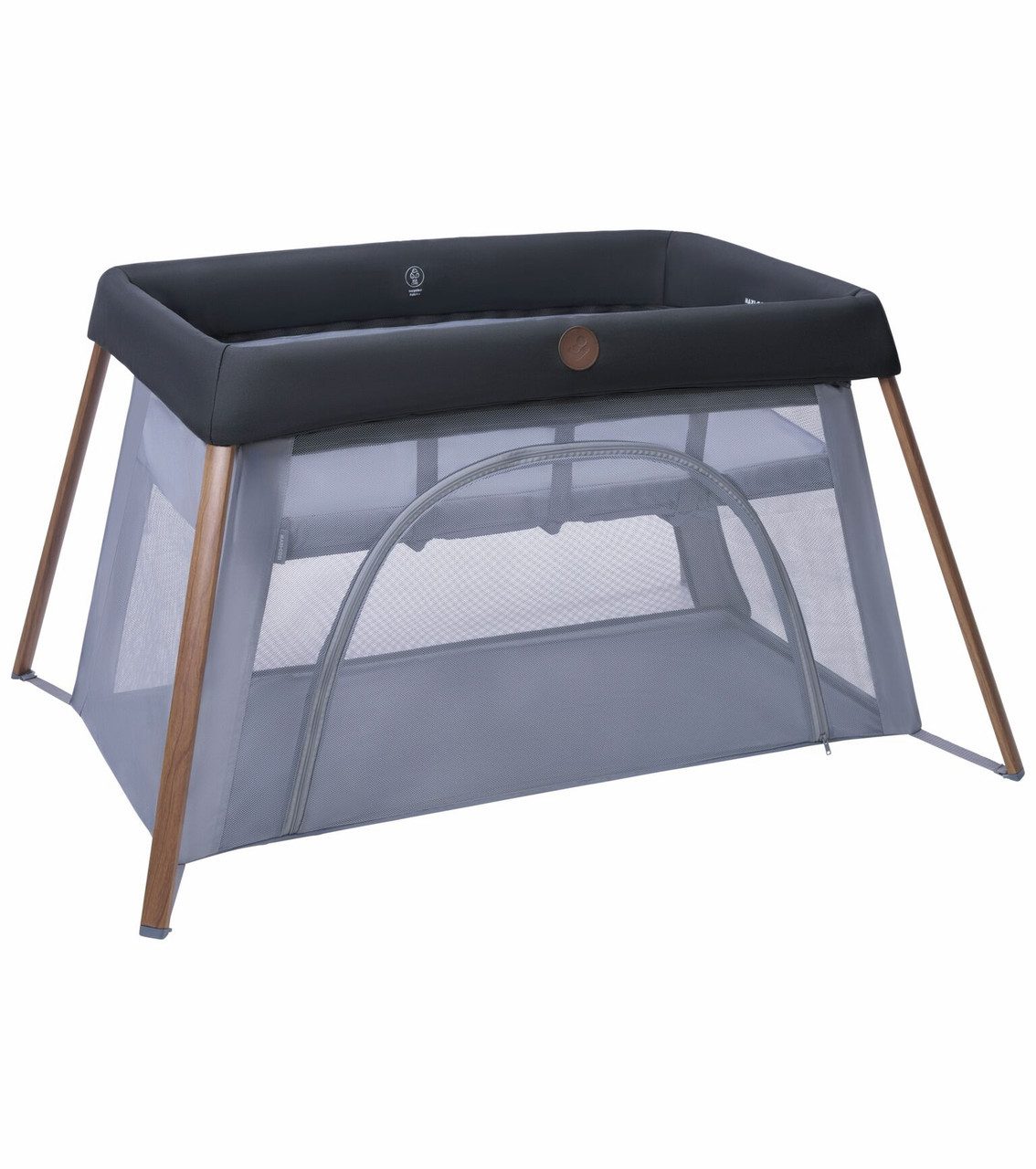 Maxi-Cosi Baby-Reisebett MC IRIS 2 ESSENTIAL GRAPHITE, Ultrakompakt und leicht  Einfach zusammenklappbar  Zwei Schlafebene…