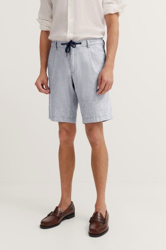 bugatti Chinoshorts 1949-76424C Baumwoll-Leinen-Mix günstig online kaufen