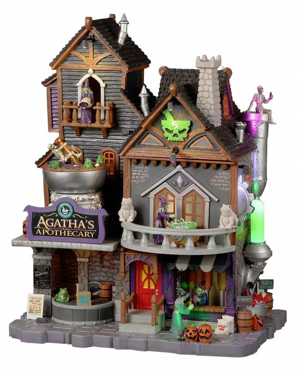 LeMax Dekofigur Agatha's Apothecary - Lemax Spooky Town