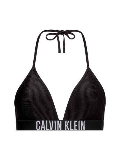 Calvin Klein Swimwear Triangel-Bikini-Top TRIANGLE-RP, mit dezentem Glitzereffekt