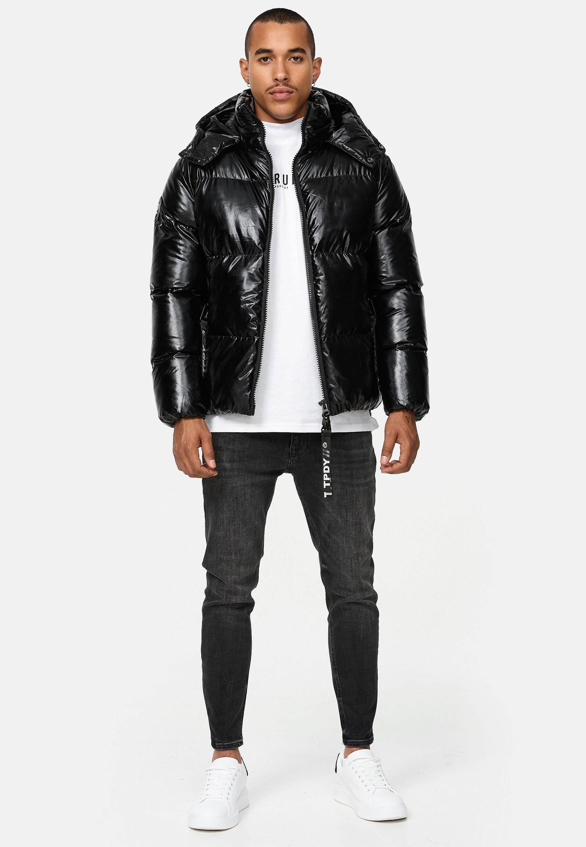 trueprodigy Winterjacke Constance Kapuze Reißverschluss Eingriffstaschen – Bild 3 von 5