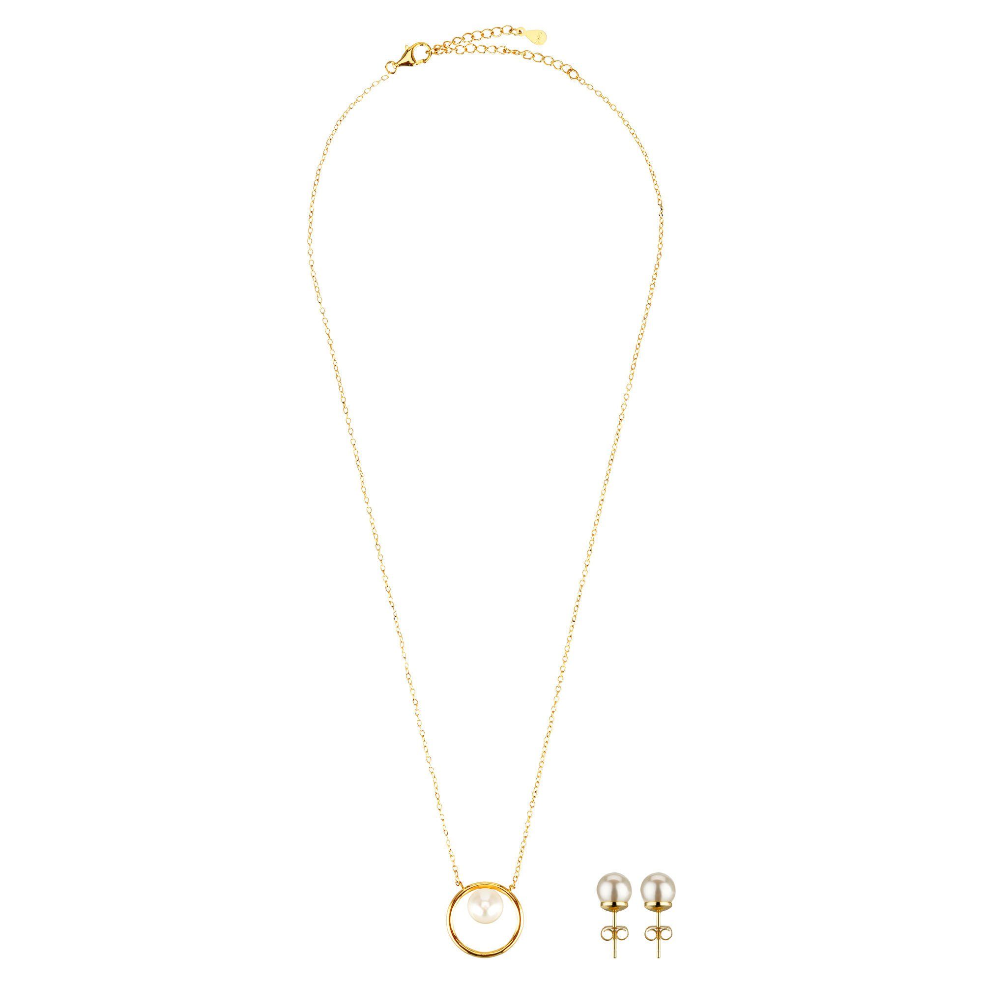 Miraval Schmuckset Miraval Halskette & Ohrstecker günstig online kaufen