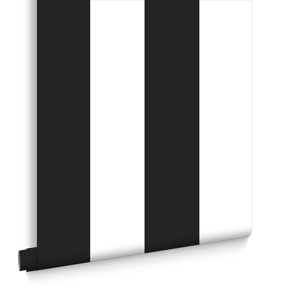 Superfresco Easy Vliestapete Streifen, Streifen, (1 St), Weiss/Schwarz - 10mx52cm