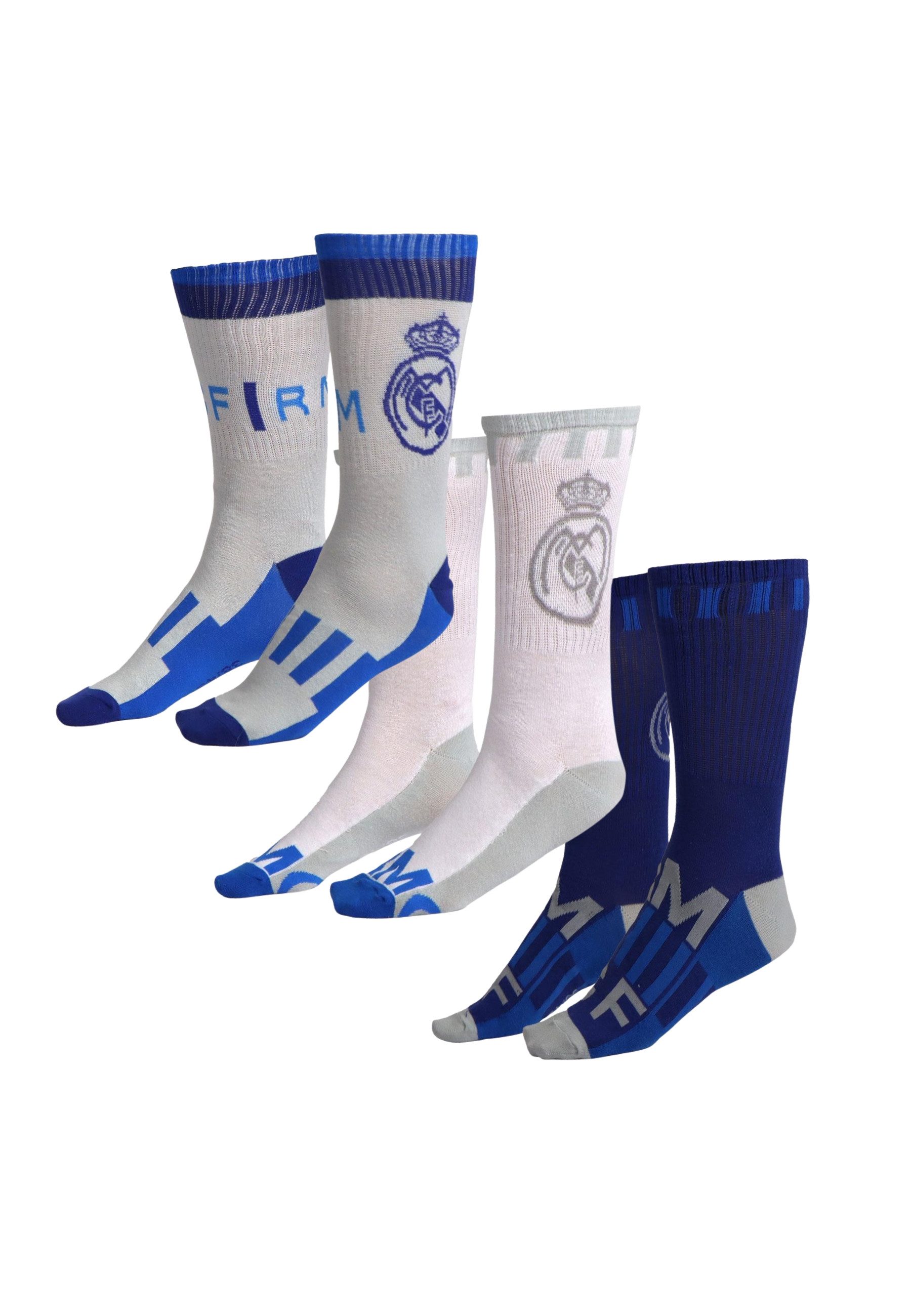 Disney Socken Socken Pack 3 Stück Real Madrid mit Box (Set)