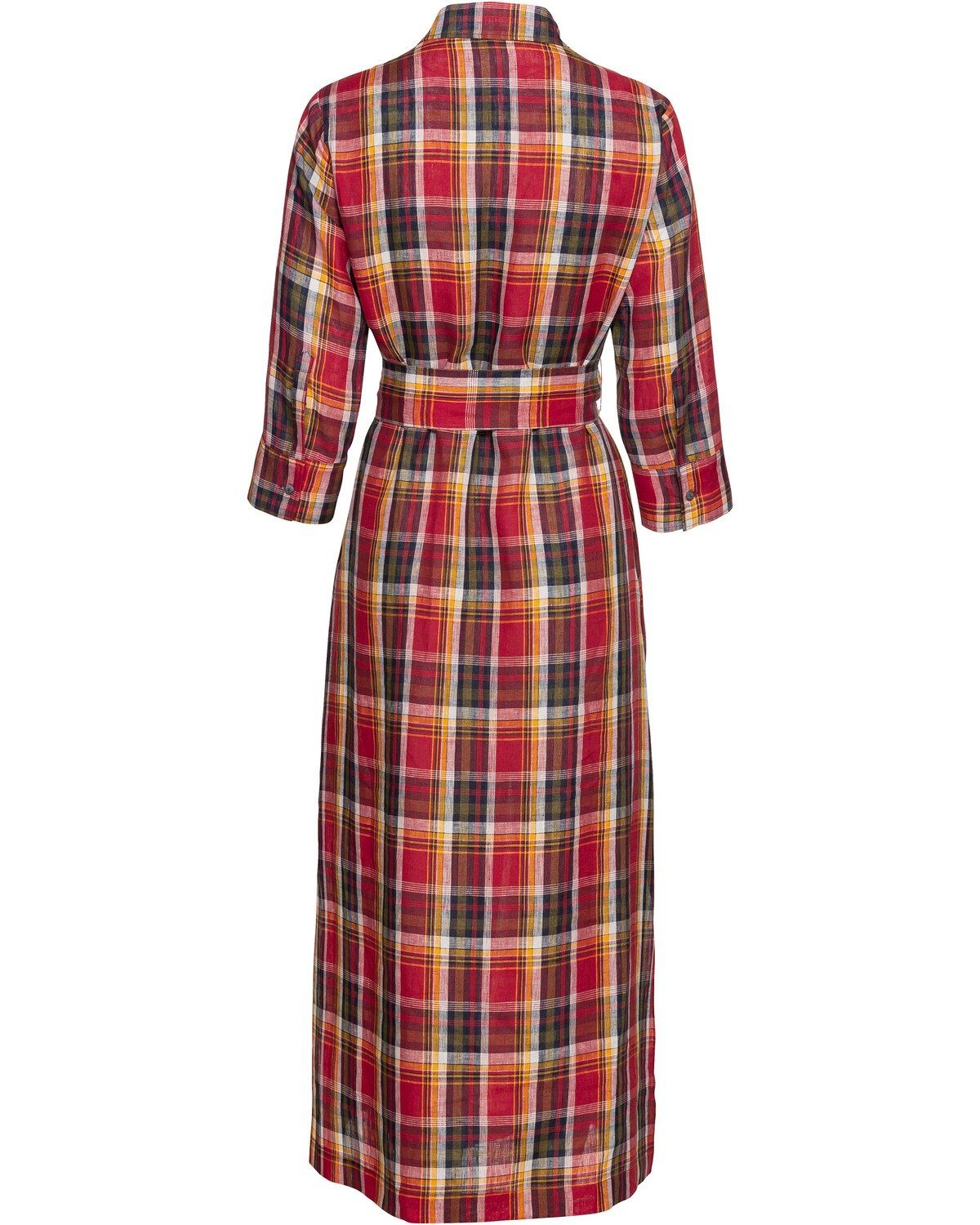 Highmoor Hemdblusenkleid Langes Karokleid günstig online kaufen