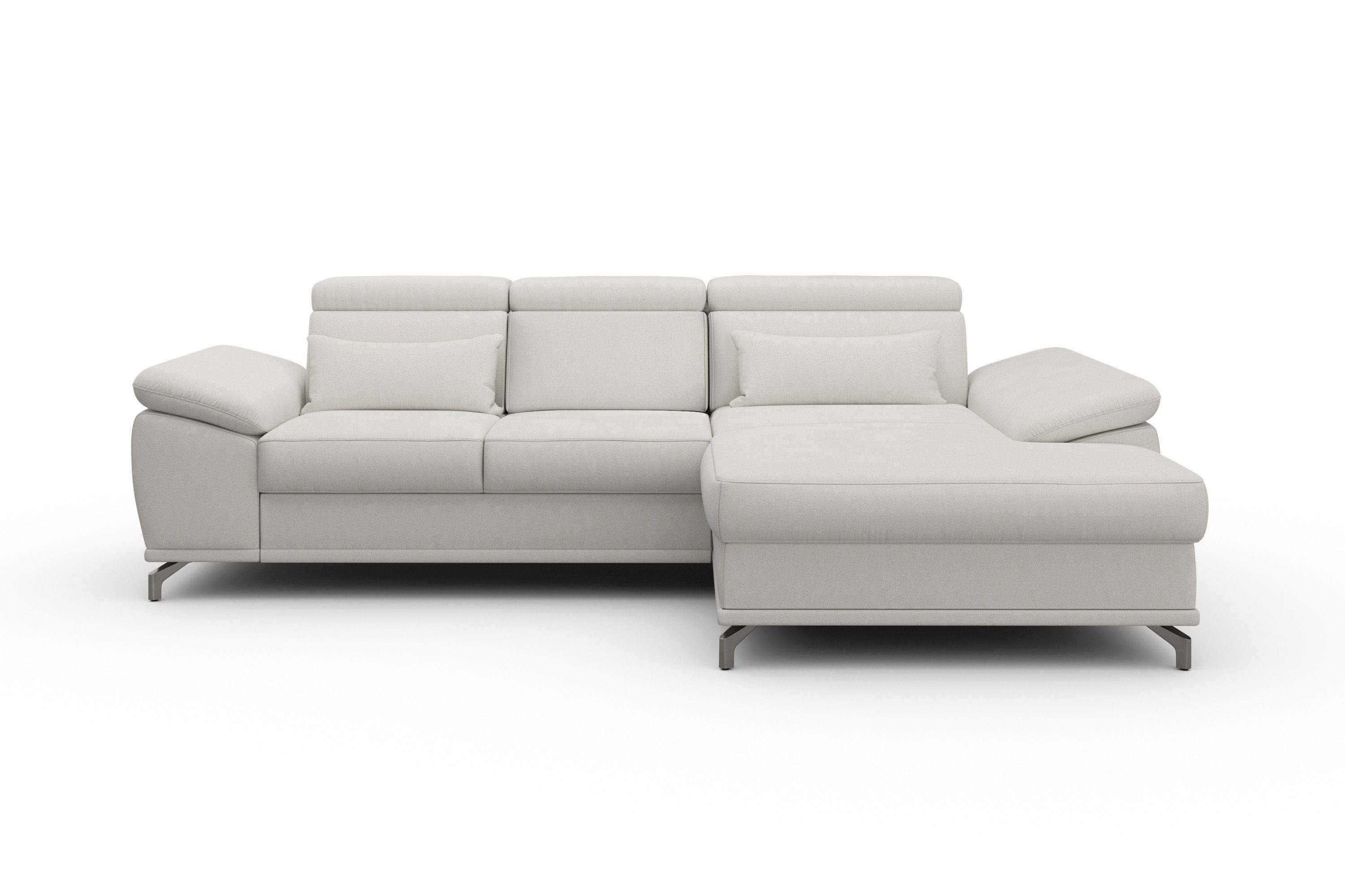 sit&more Ecksofa "Cabrio L-Form, mit Sitztiefenverstellung, Arm- und Kopfte günstig online kaufen