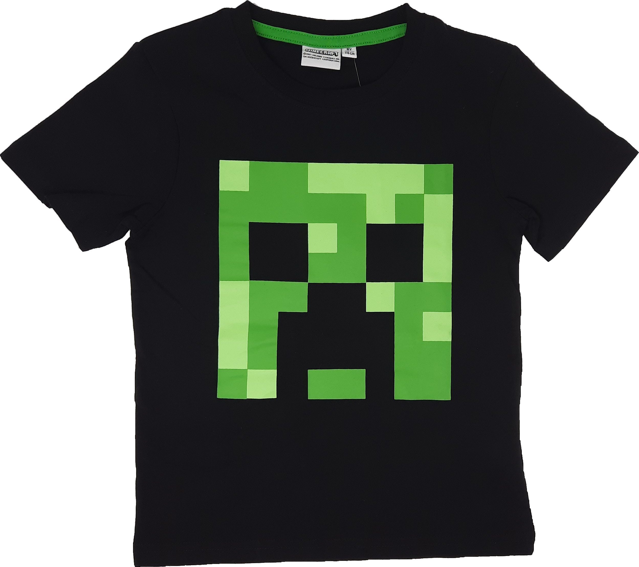 T-Shirt MINECRAFT T-SHIRT schwarz Kinder T-Shirt