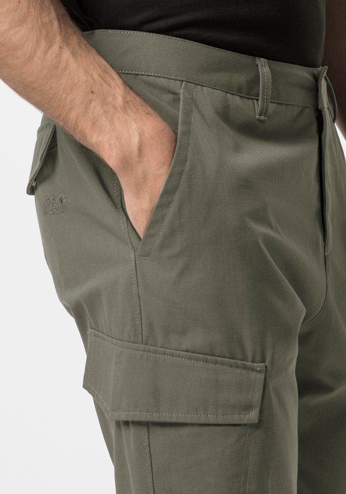 dusty-olive COLD PANTS CANYON M Wolfskin Outdoorhose Jack
