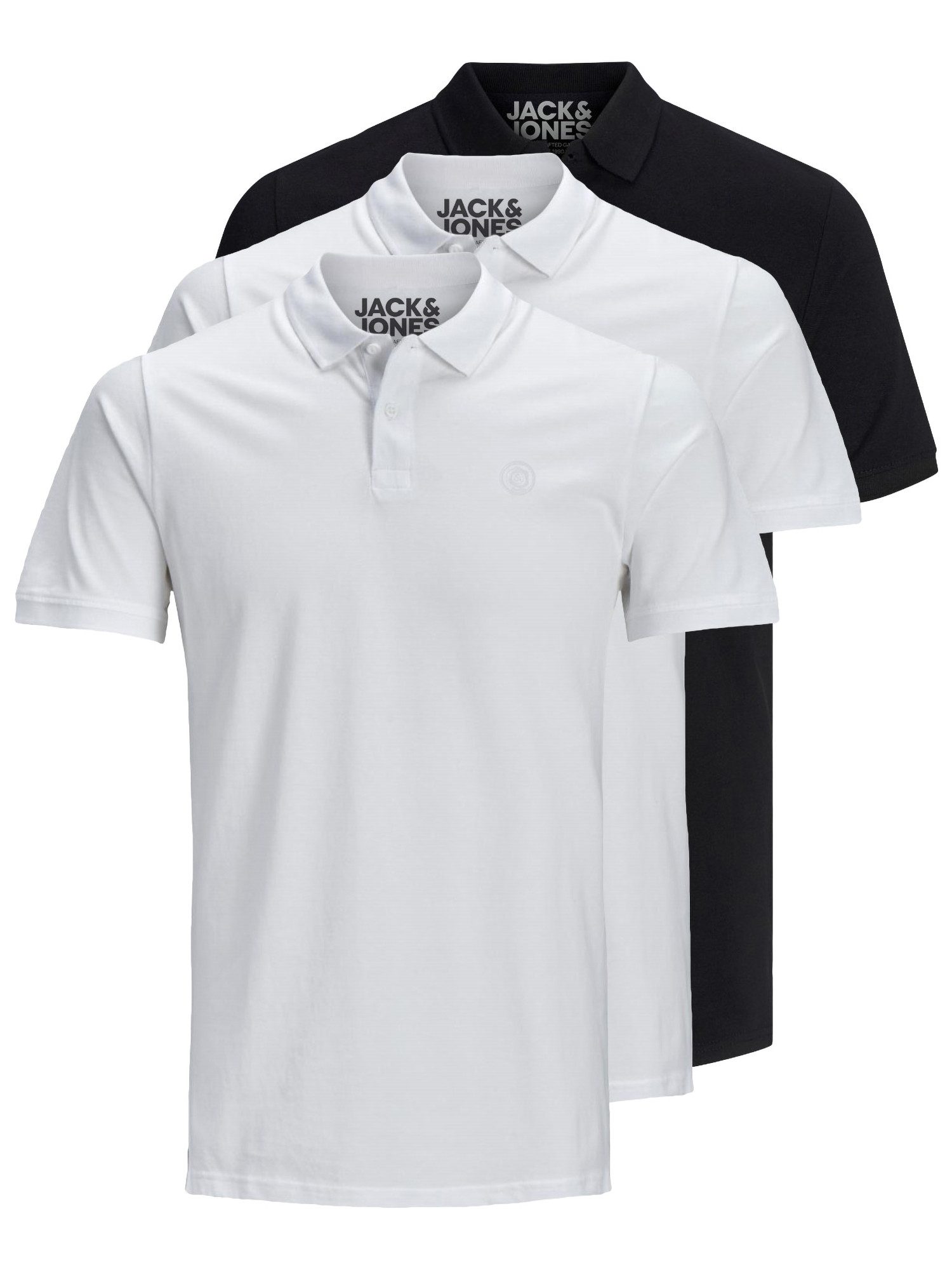 Jack & Jones Poloshirt Basic (3-tlg., günstig online kaufen