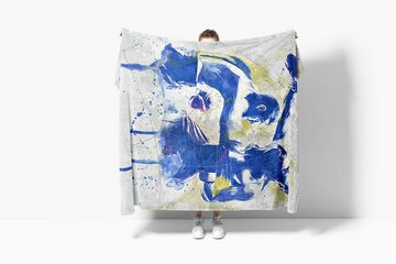 Sinus Art Handtücher SplashArt Sport Handtuch Strandhandtuch Saunatuch Kuscheldecke Kunstvoll Boxen I Sporthan, Baumwolle-Polyester-Mix (1-St), Handtuch