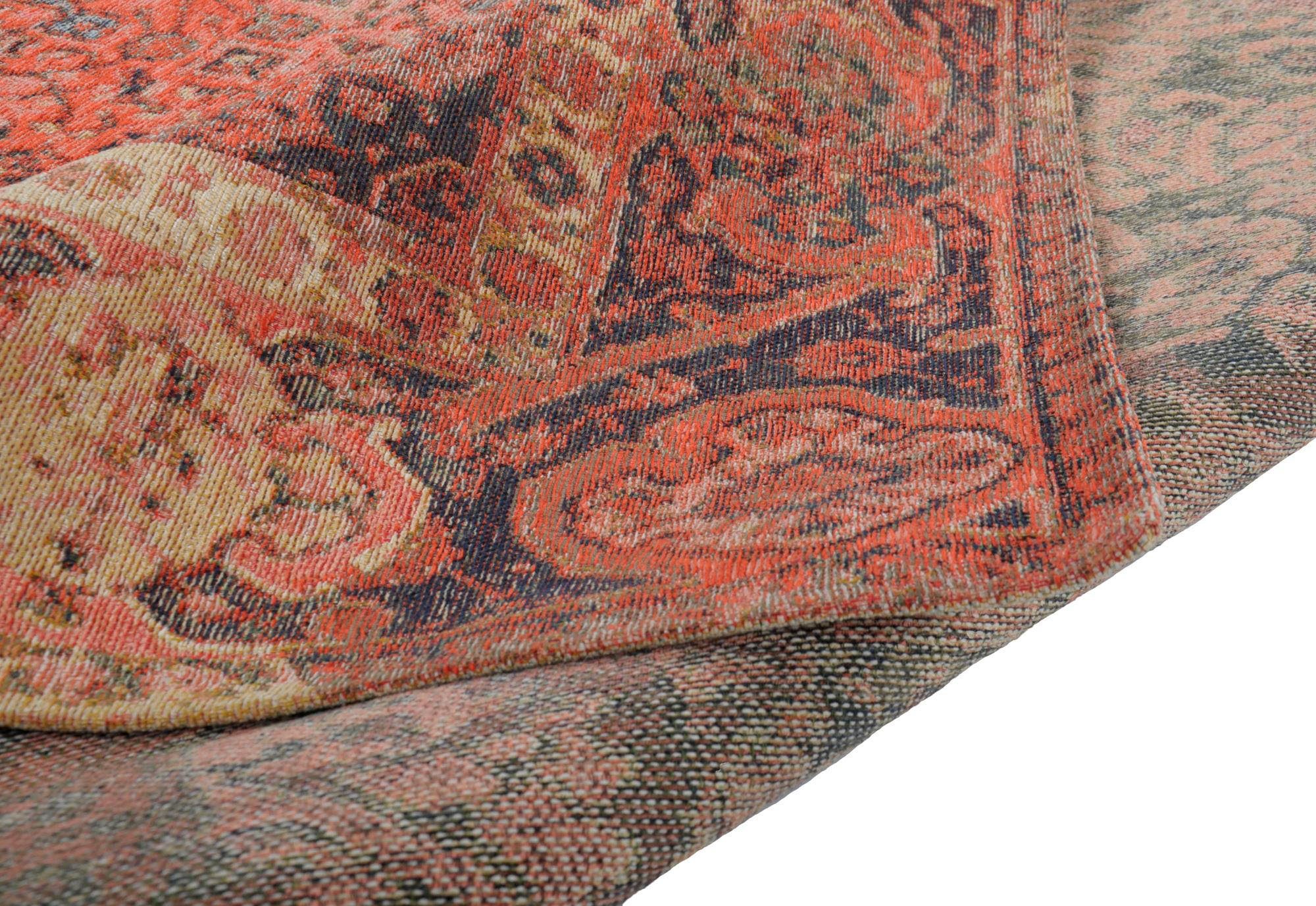 TOM TAILOR HOME Teppich Funky Orient Ghom, rechteckig, Höhe: 5 mm, Kurzflor, Orient-Optik, Vintage Design, mit Bordüre, auch als Läufer