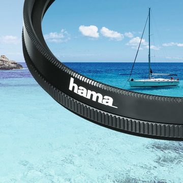 Hama Skylight-Filter 72mm Sky-Filter für Digital Foto Objektivzubehör (Skylight-Filter, für warme Farben, 2x Vergütet, für Kamera DSLM etc)