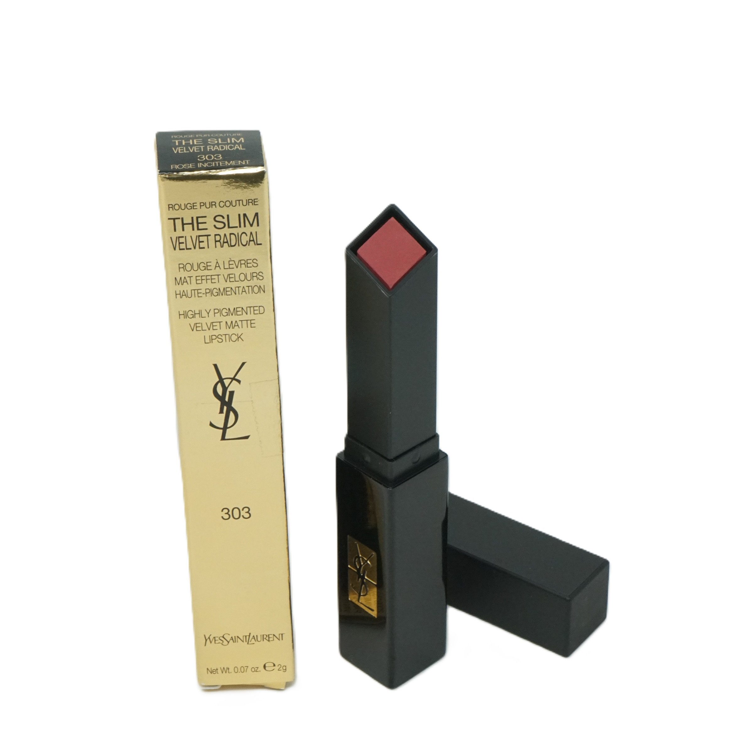 YVES SAINT LAURENT Lippenstift Yves Saint Laurent The Slim Velvet Radical Matte Lippenstift 2g 303