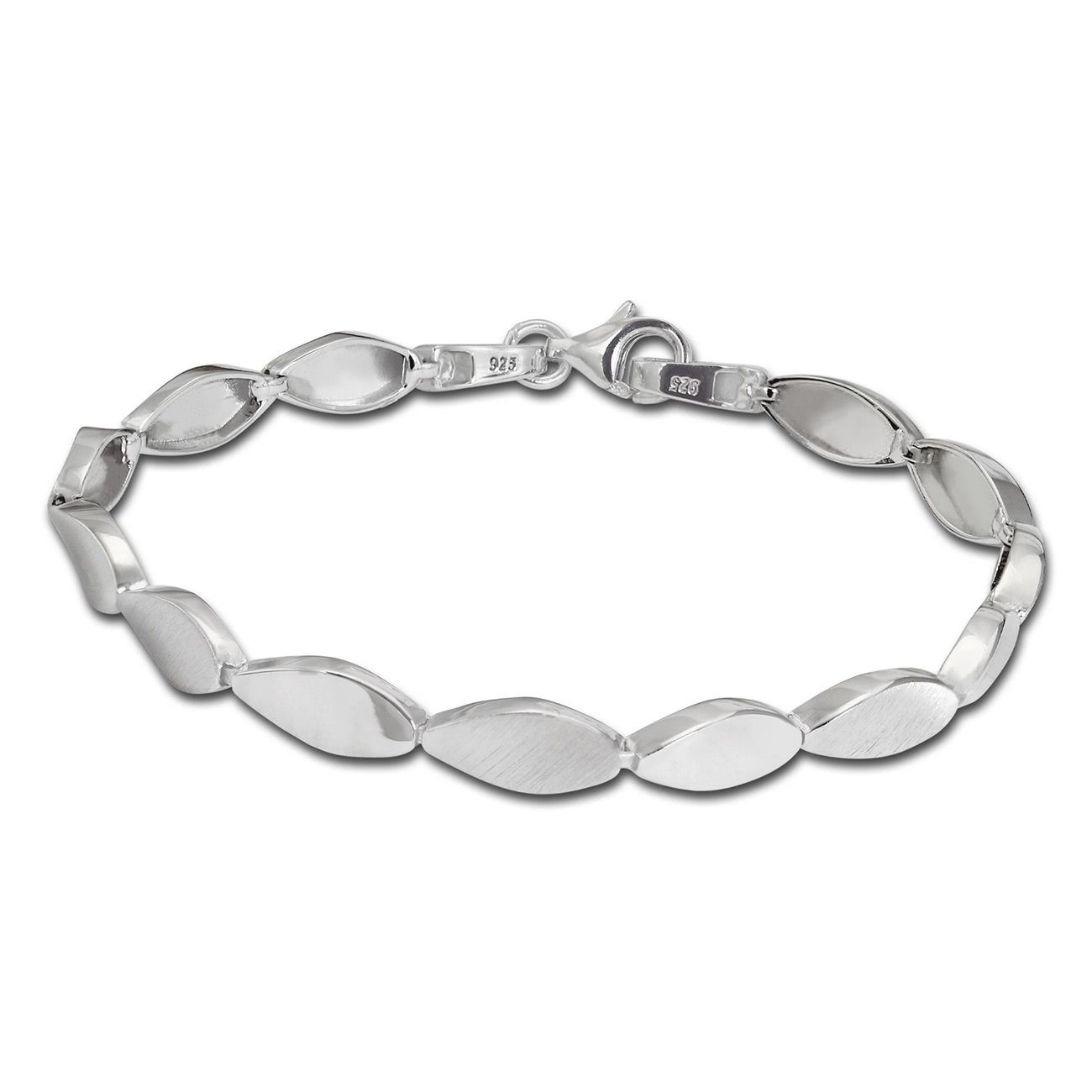 SilberDream Silberarmband »SilberDream Armband Tropfen 925 Silber« (Armband),  Damen Armband (Tropfen) ca. 19cm, 925 Sterling Silber, Farbe: silber