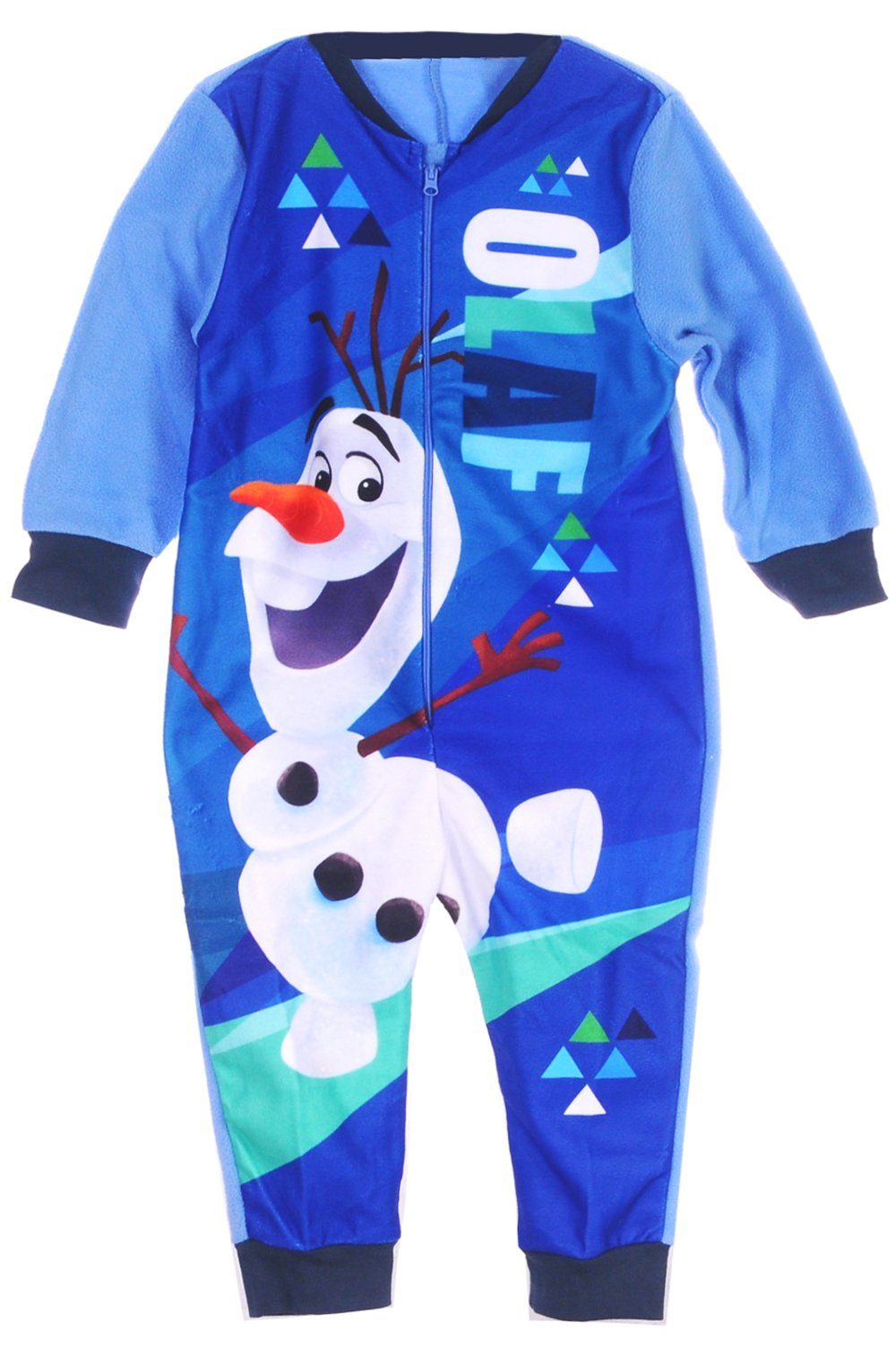 Fleeceoverall Schlafanzug Overall Einteiler Pyjama 92 98 104 für Kinder,  Größen: 18-24Mon (80-92), 2-3J (86-98), 3-4J (92-104), 4-5J (98-110)