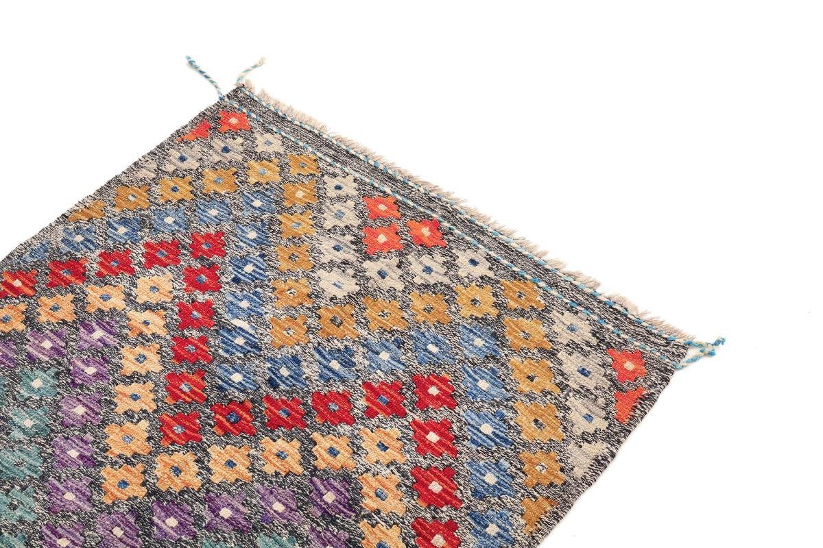 Orientteppich, rechteckig, Kelim Handgewebter Höhe: Afghan Nain mm Heritage Orientteppich 3 88x126 Trading, Moderner