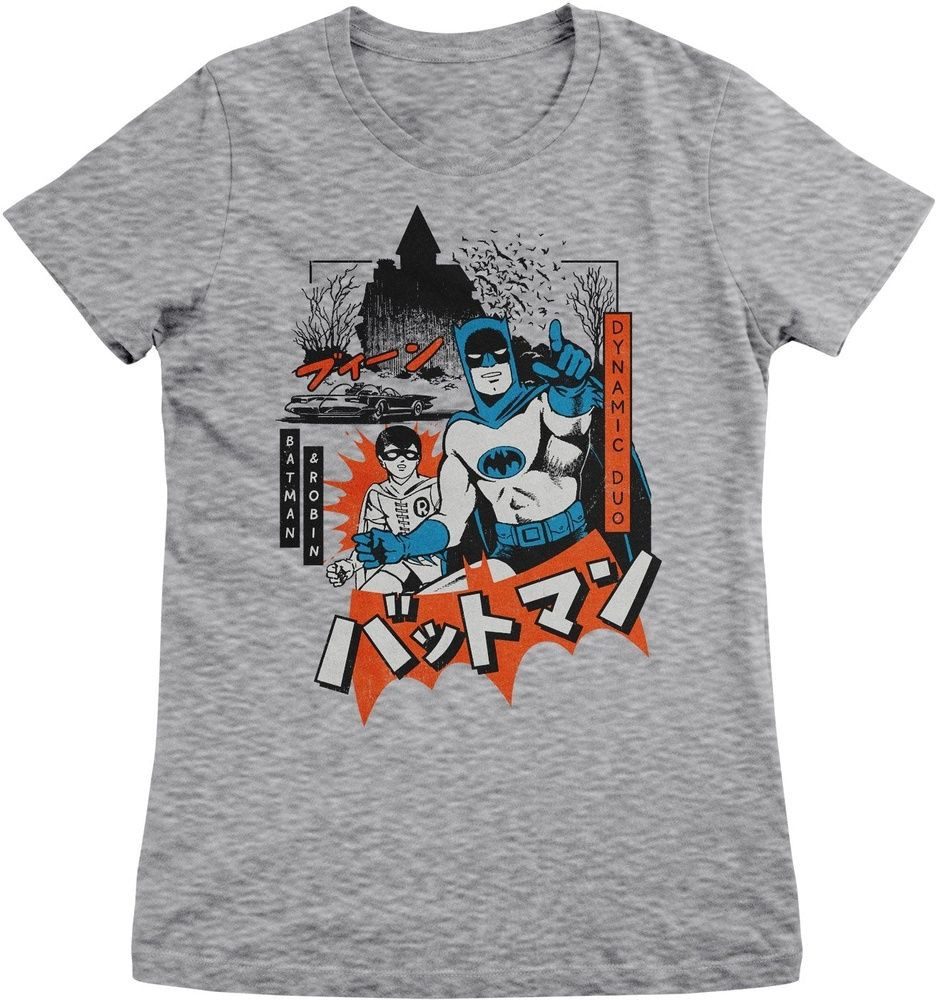 Batman T-Shirt Dynamic Duo Manga Girly Tee