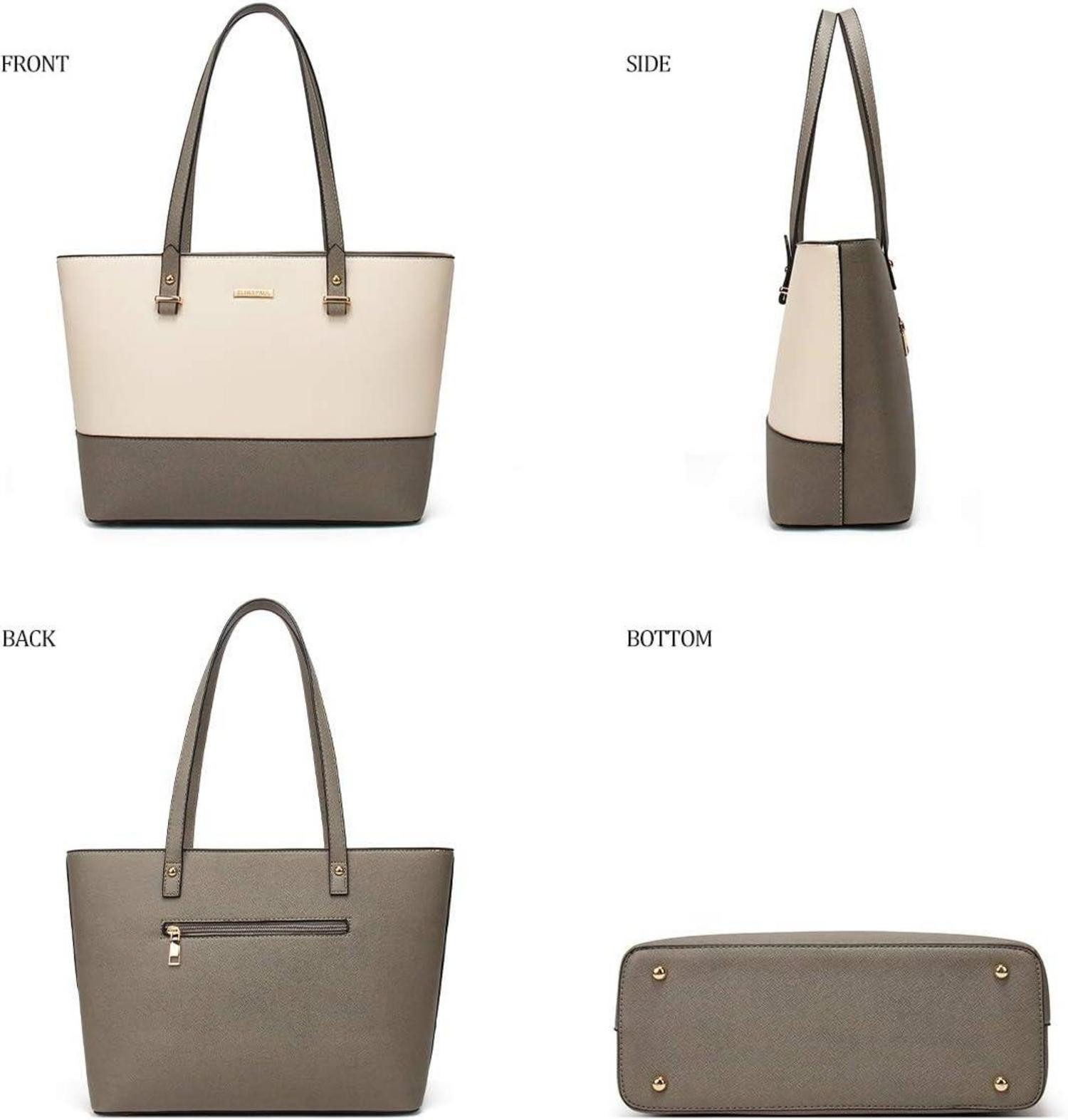 LuxusKollektion Shopper Damen Handtasche Tote Schultertasche günstig online kaufen