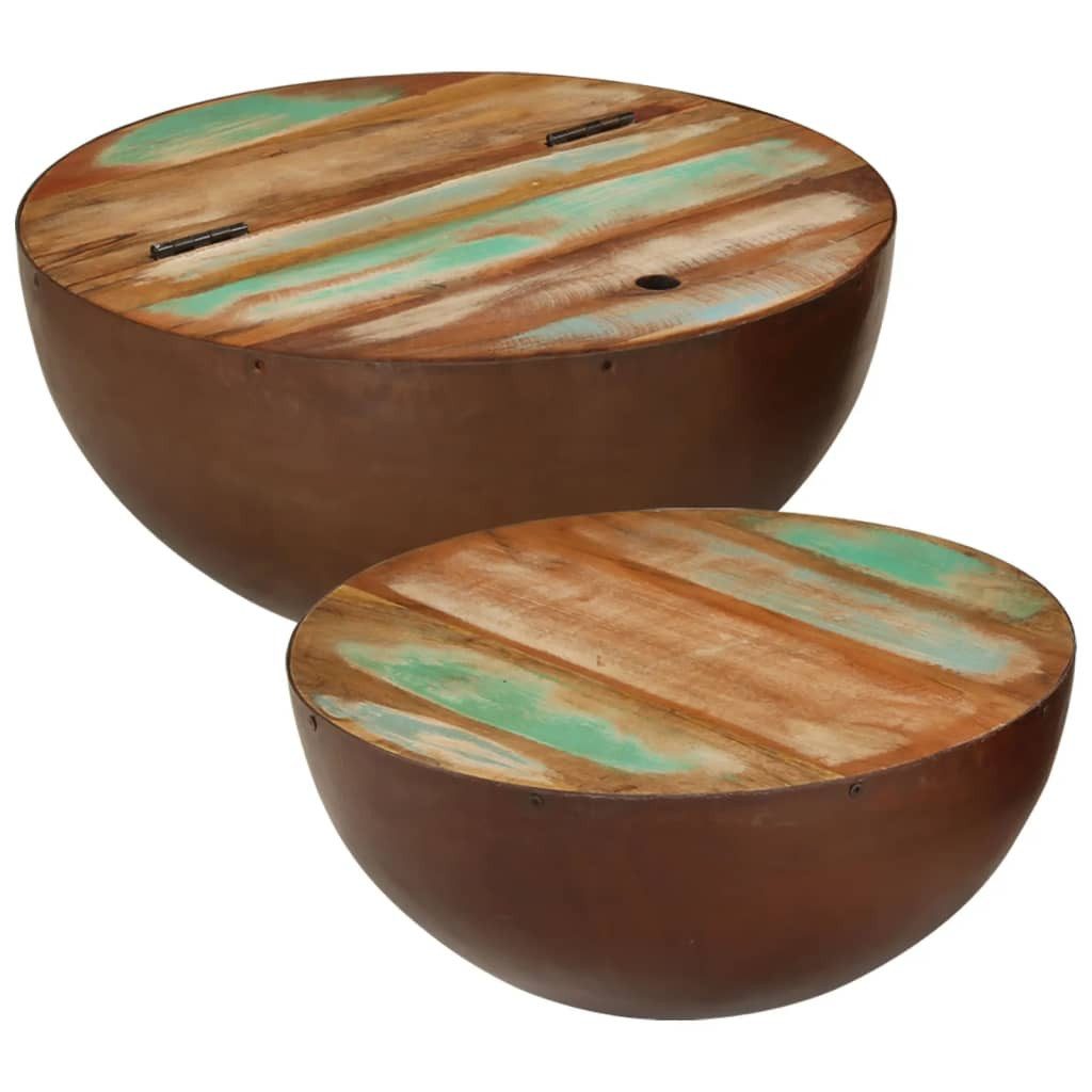 vidaXL Couchtisch Couchtische 2 Stk. Schalenförmig günstig online kaufen