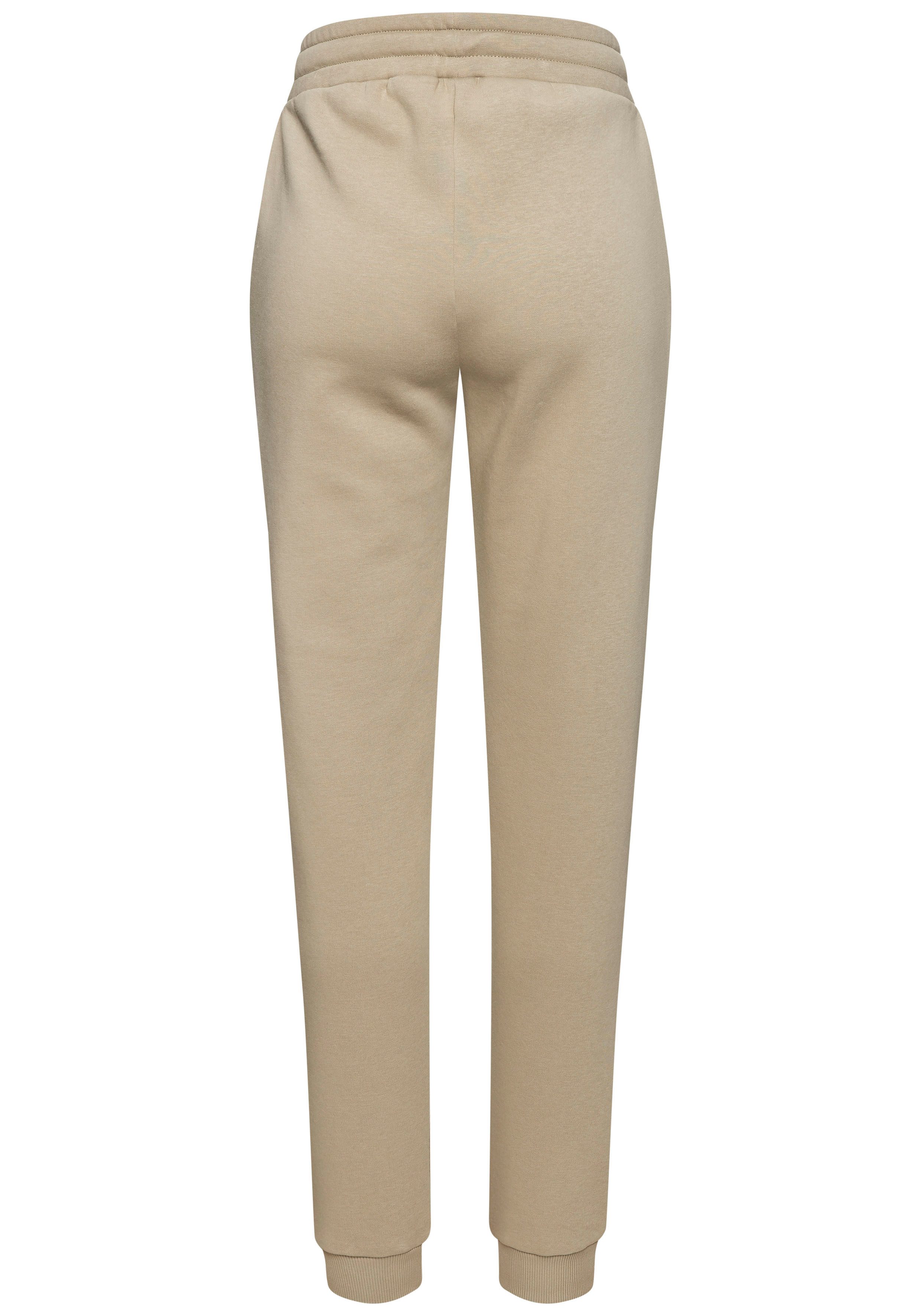 LASCANA Sweathose mit glänzenden Foliendruck, Loungewear