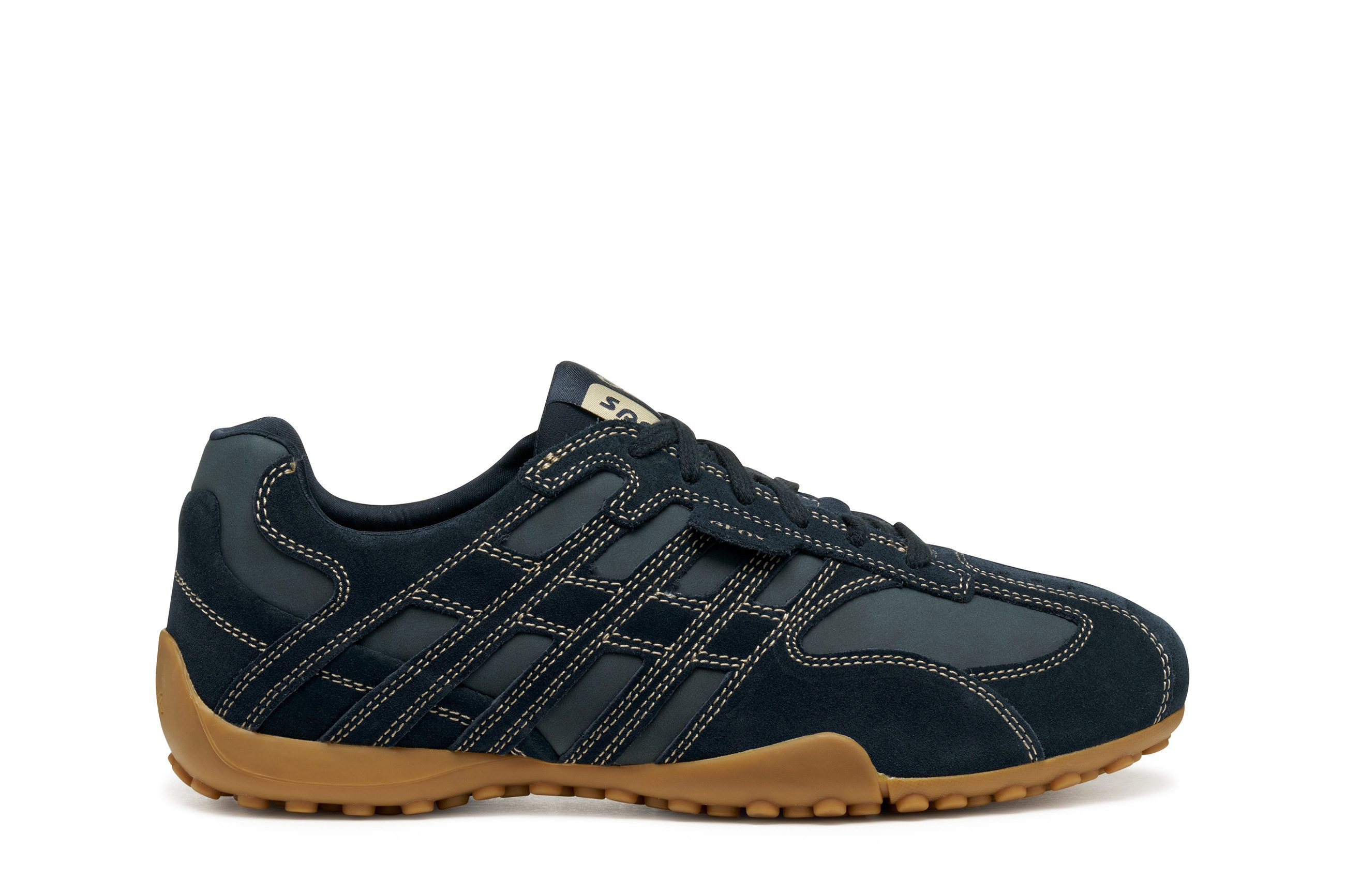 Geox U SNAKE ORIGINAL Schnürschuh Schnürschuh, Freizeitschuh mit Geox Spezial Membrane