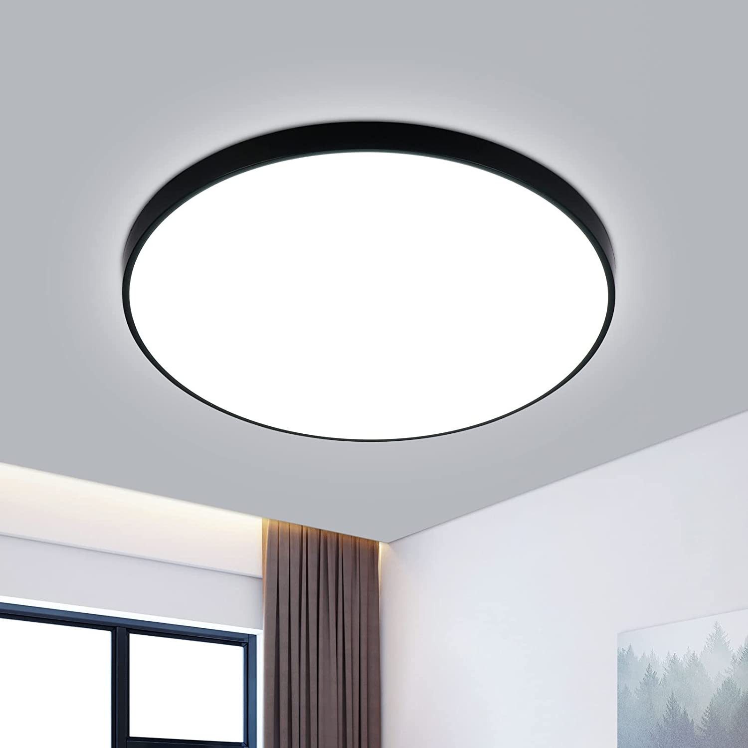 Goeco LED Deckenleuchte LED Rundleuchte, 24W günstig online kaufen
