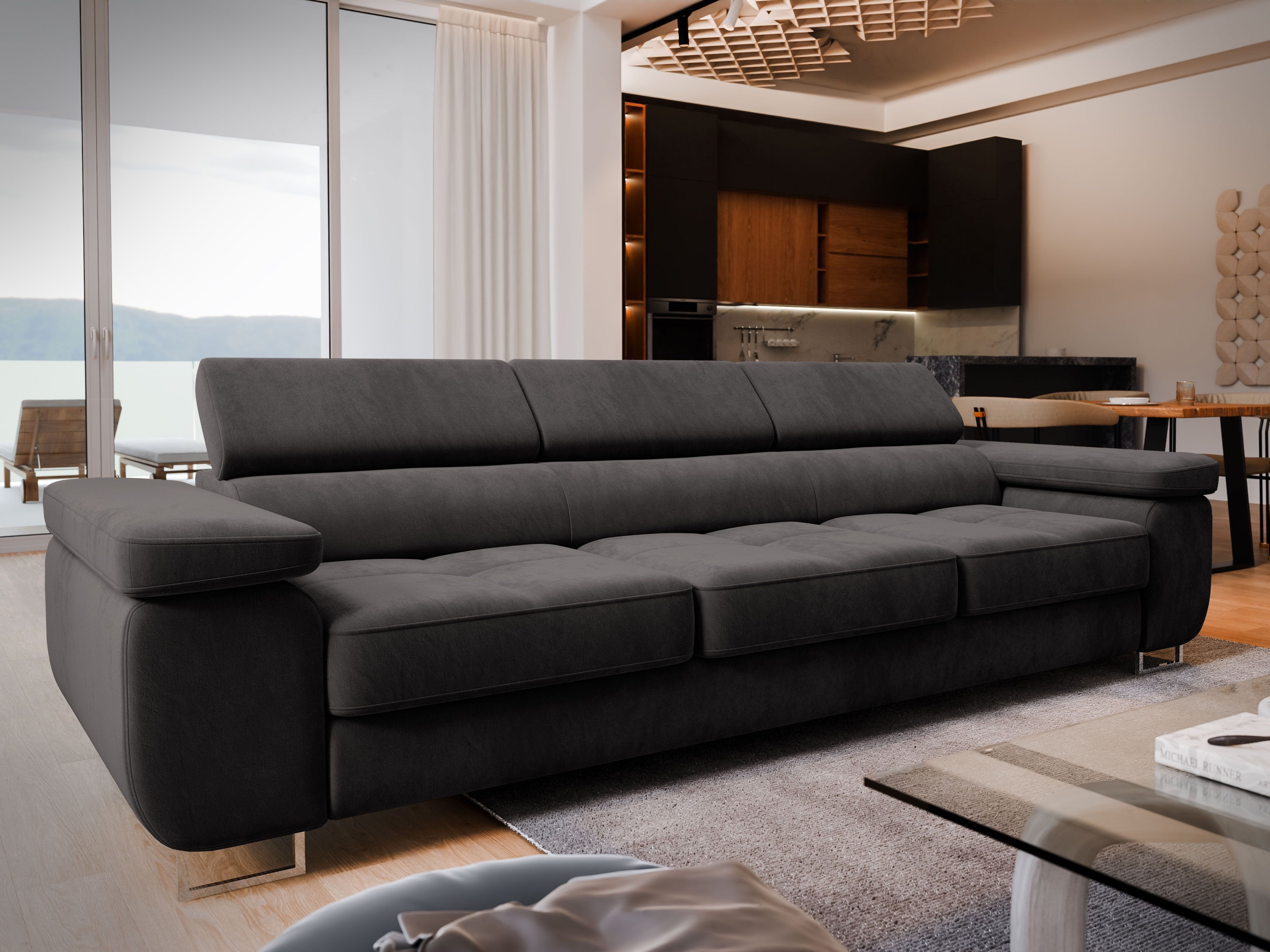 Masseno Sofa MOSINE mit Schlaffunktion, Schlafsofa, günstig online kaufen
