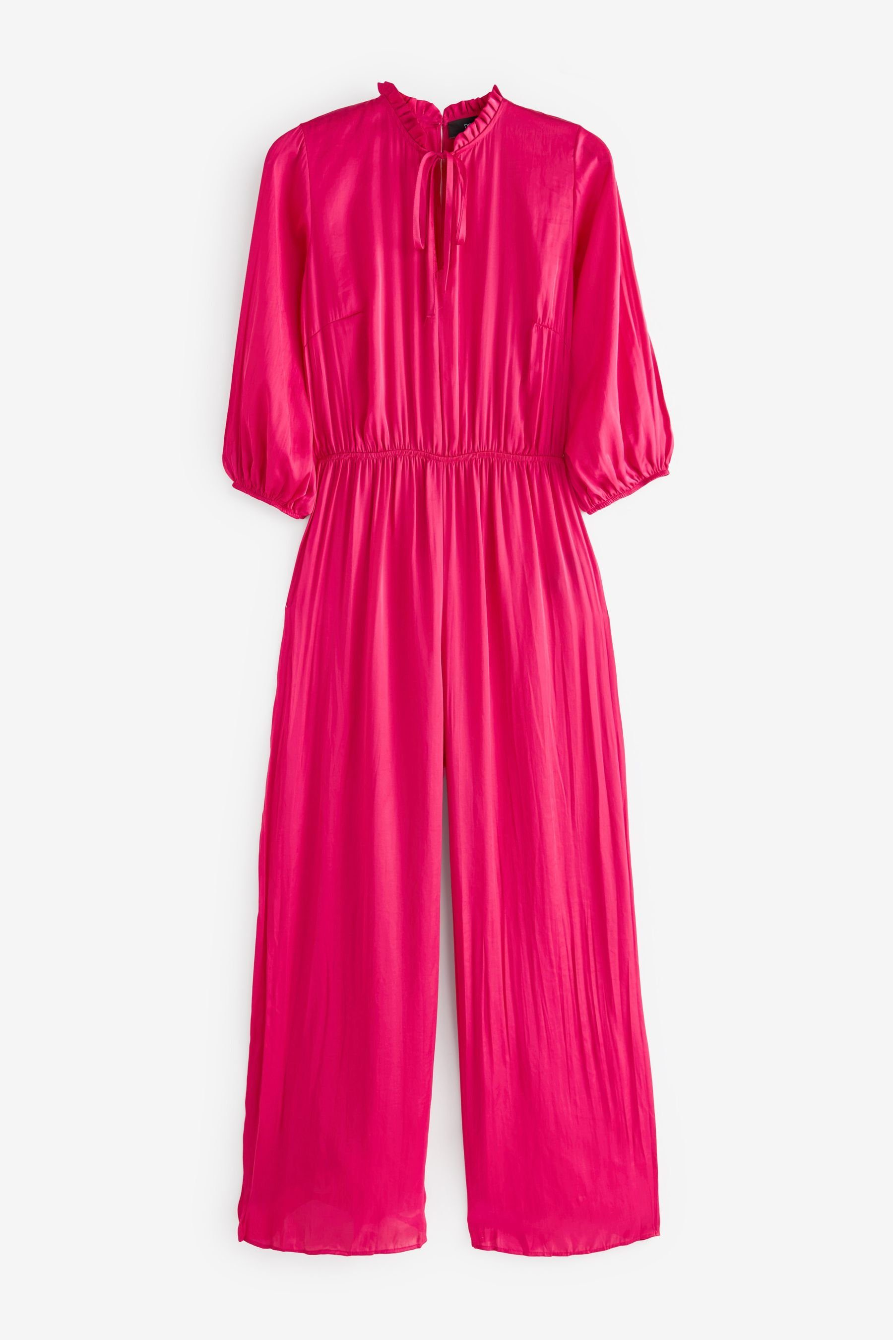 Next Jumpsuit Satin-Jumpsuit mit Nackenhalter (1-tlg)