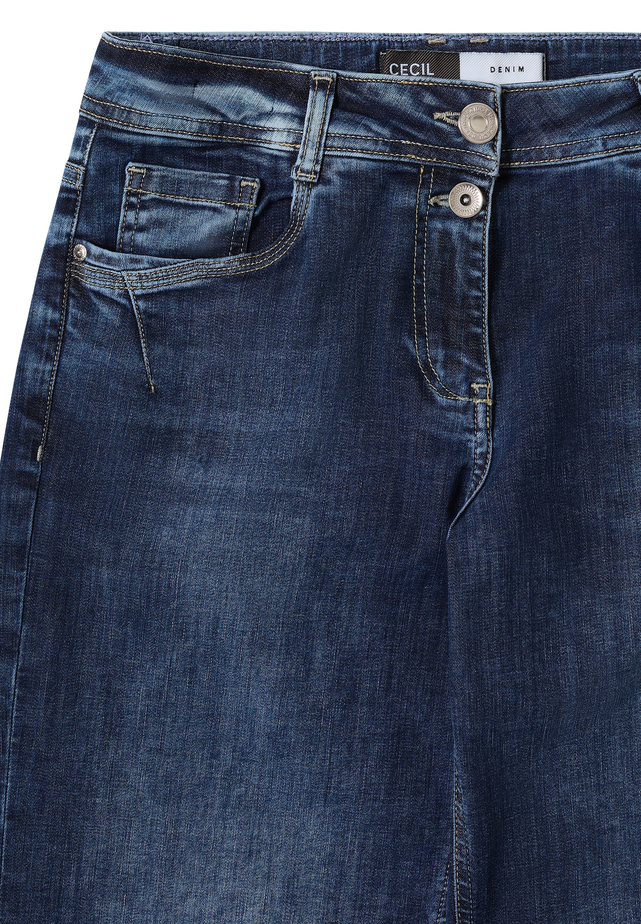 CECIL Weite Jeans Style NEELE mit Stretch