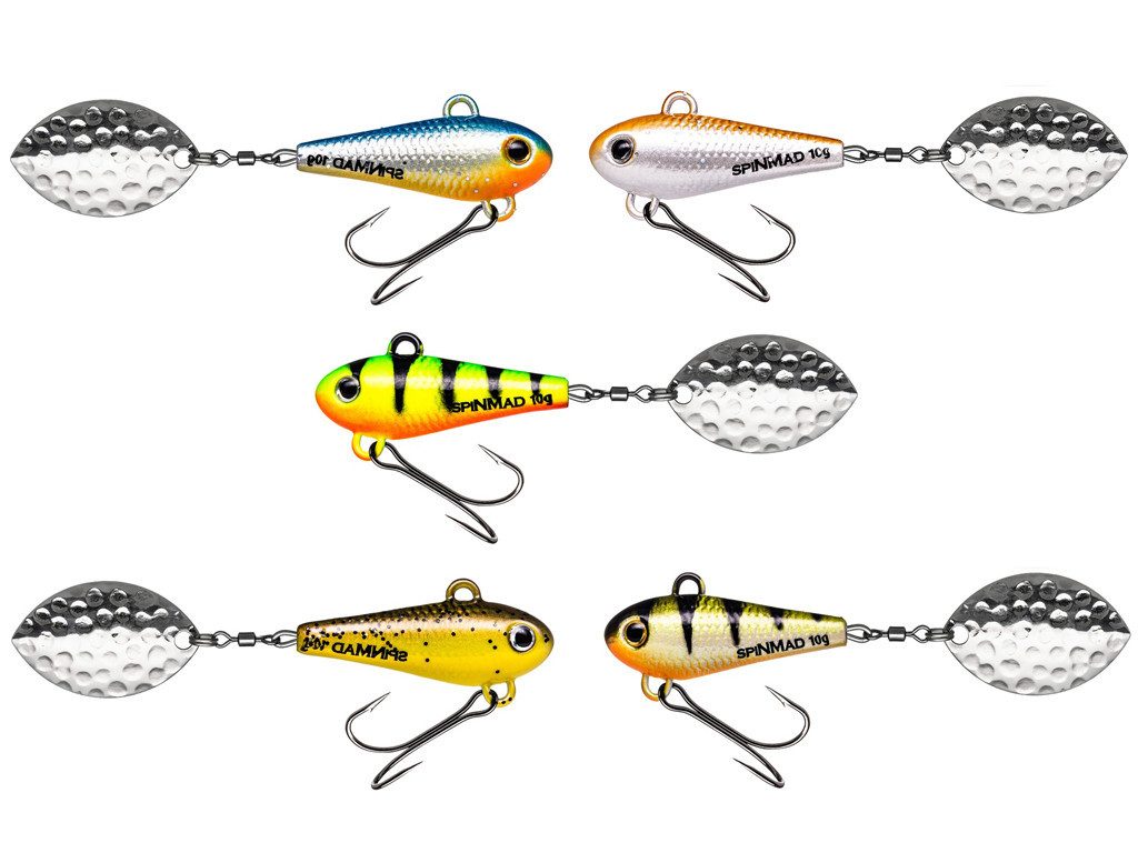 SpinMad Kunstköder SpinMad - Originals 10 g - Starter-Set - Allround, (10 g Starterset Allround, 5-St. Einsteiger-Set), Einfache Köderführung