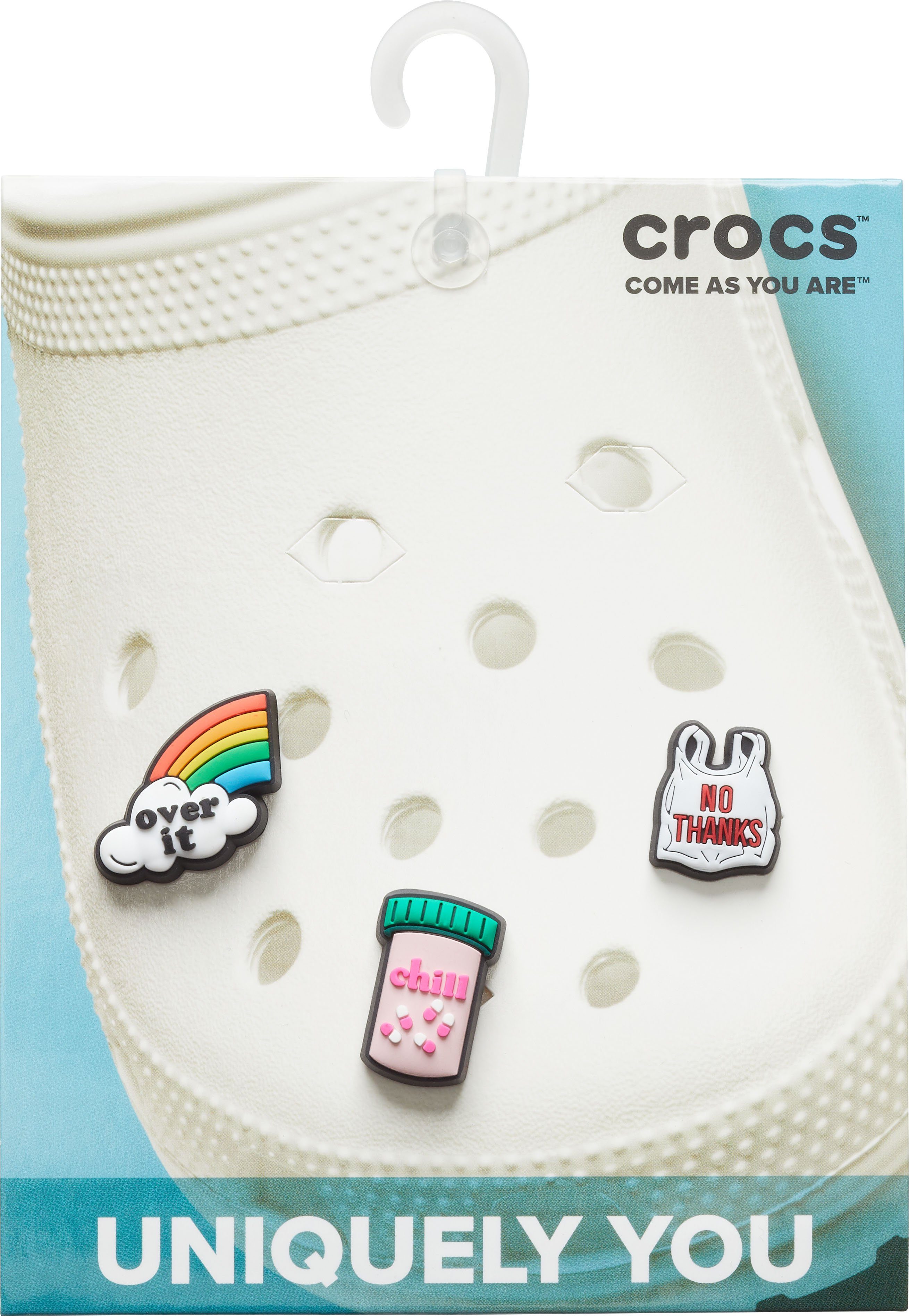 Crocs Schuhanstecker Jibbitz Charm - Funny Sayings - 3er Set (3-tlg)