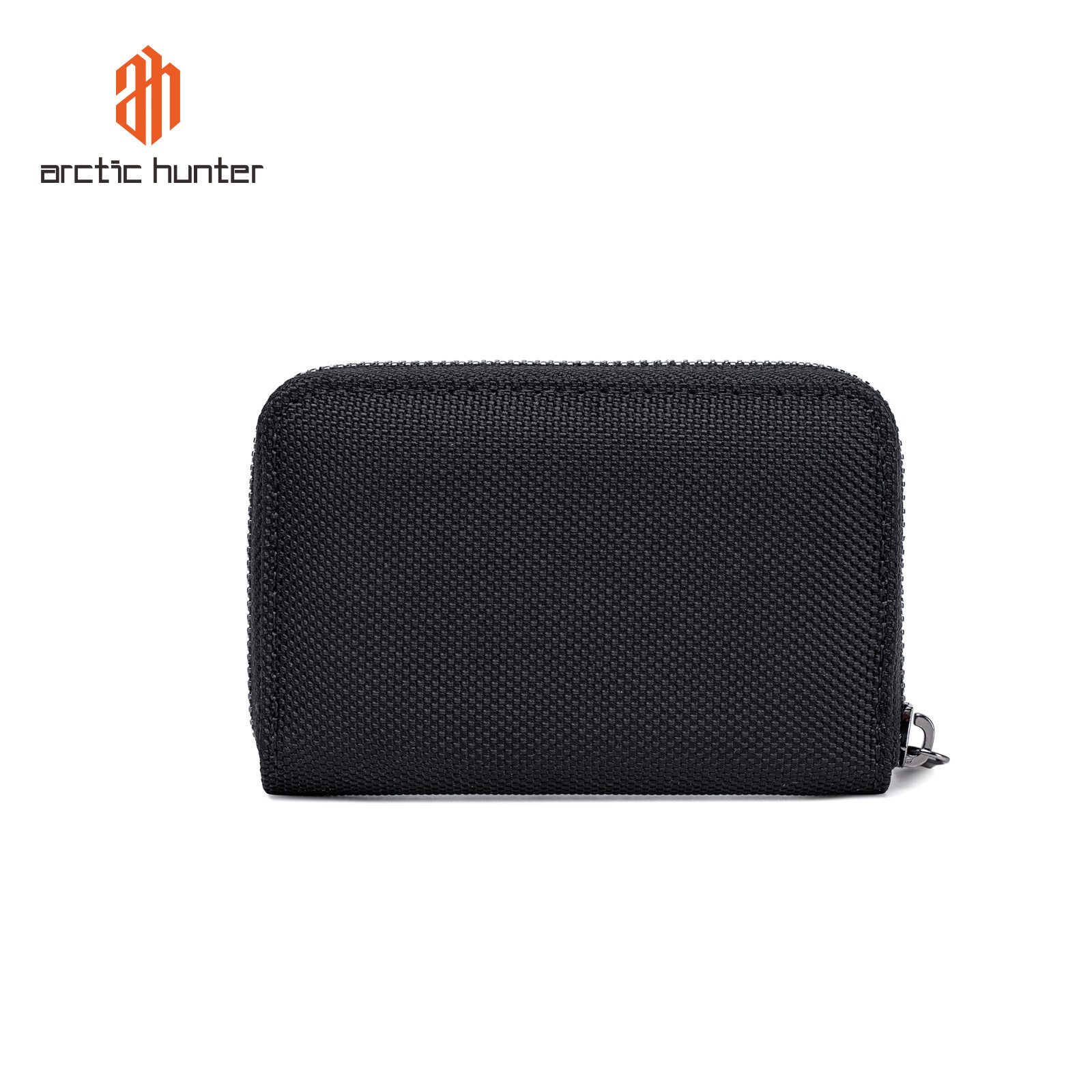 Arctic Hunter Geldbörse Arctic Hunter RFID Geldbörse Herren Damen, Kartenetui, mit Reißverschluss, Slim Wallet, 10 Kartenfächer, Schwarz – Bild 5 von 5