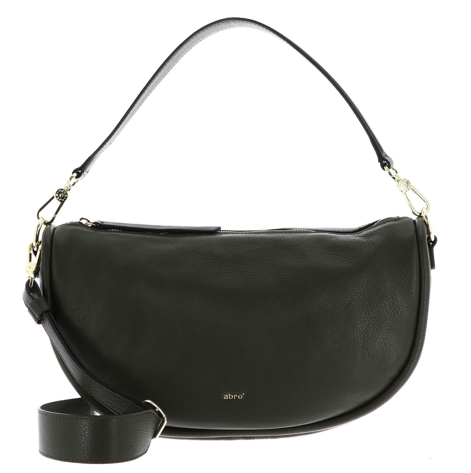 Abro Schultertasche Hobo Bag Willow, aus echtem Leder